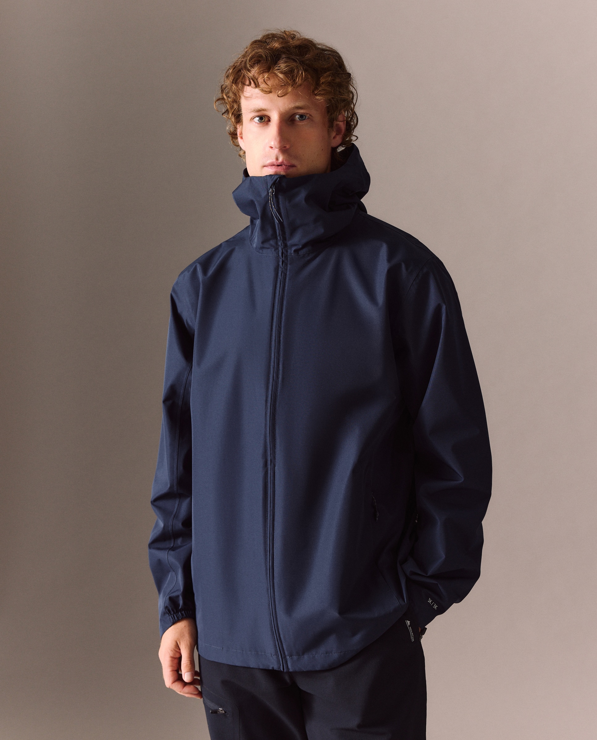Impermeable 3K/3K de montaña de Mountain Pro de hombre - Azul marino Azul marino-1