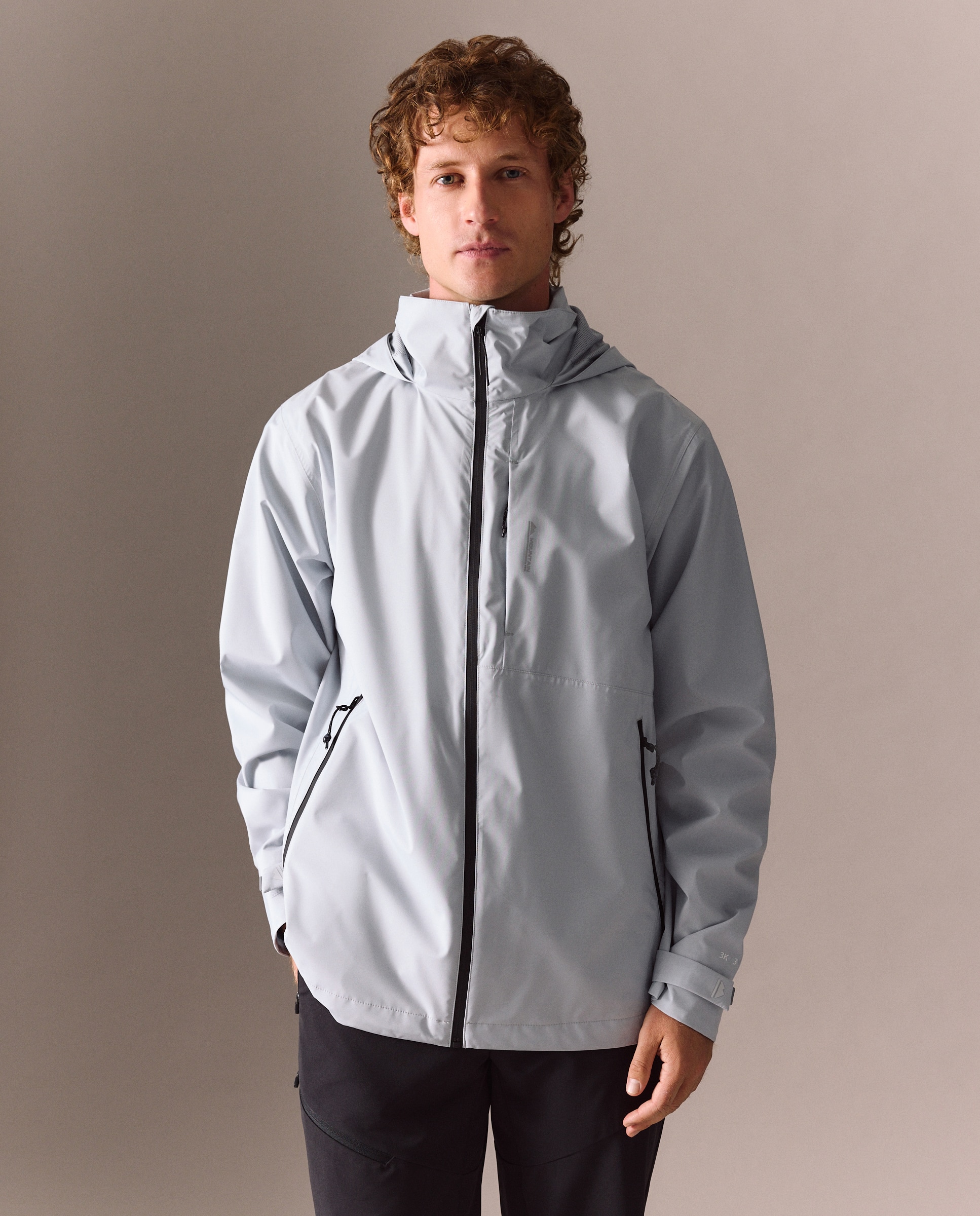 Impermeable 3K/3K de montaña de Mountain Pro de hombre - 820 Gris medio 820 Gris medio-1