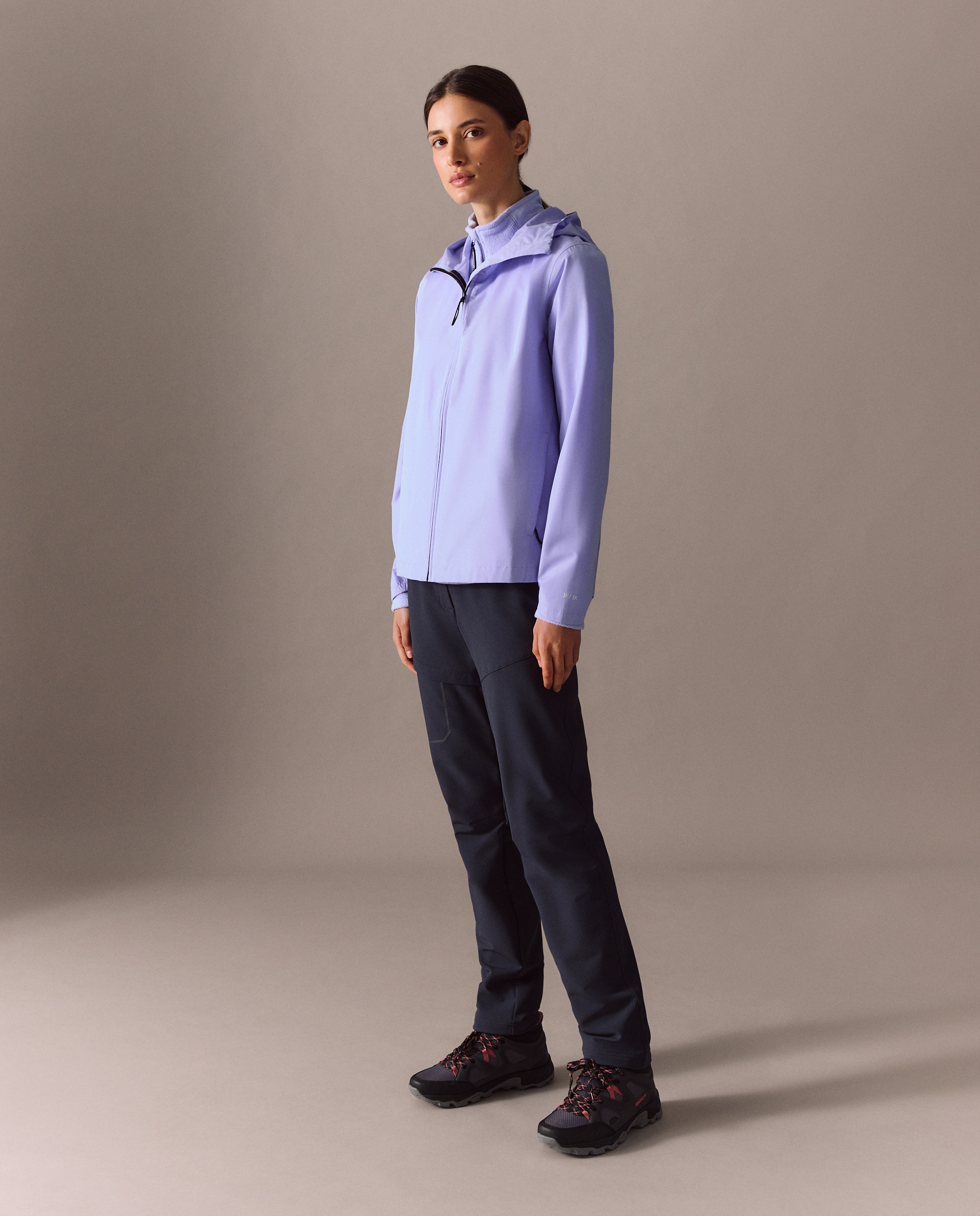 Impermeable 3K/3K de montaña de Mountain Pro de mujer - Purpura Purpura-2