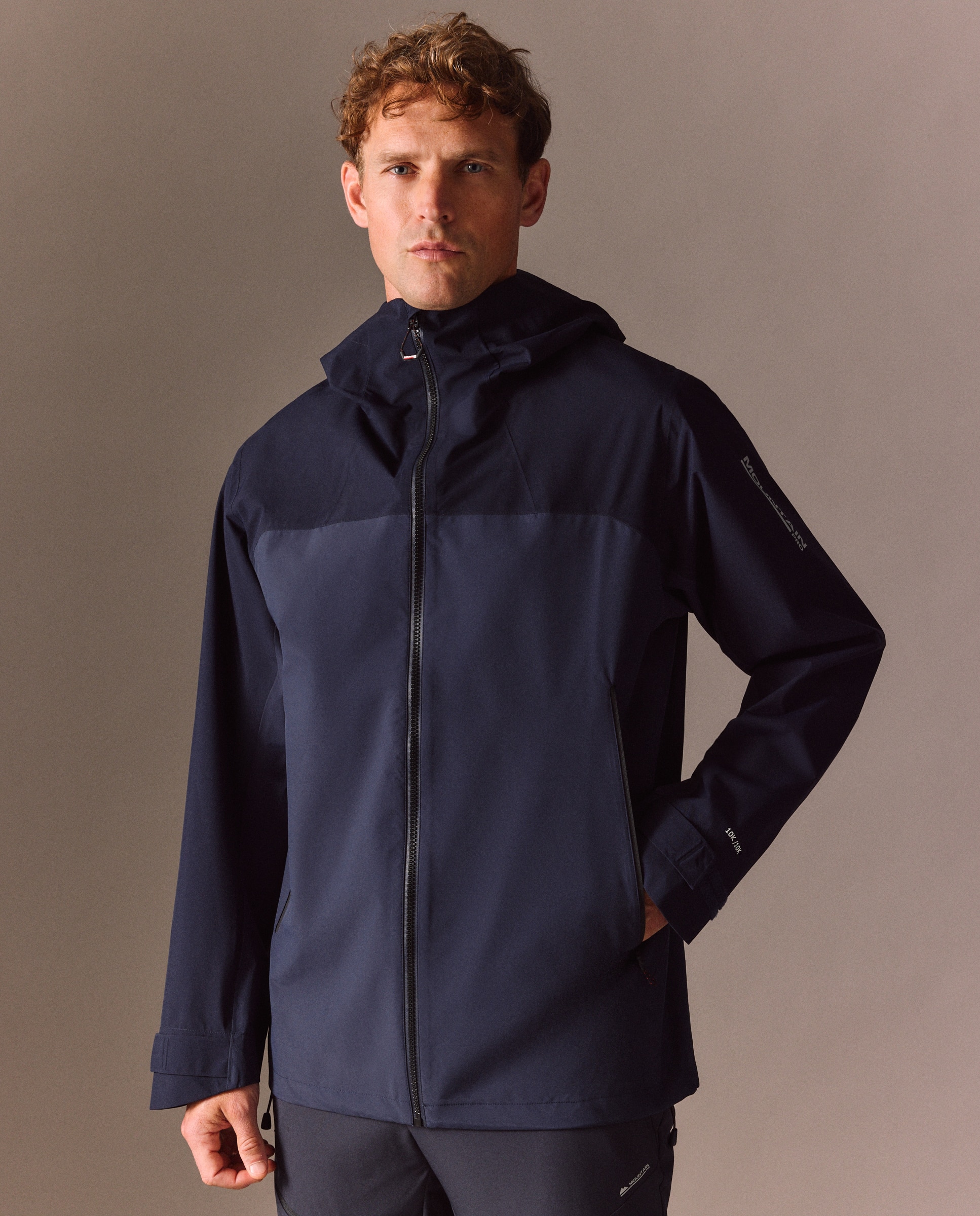 Imagen 0 de Impermeable de 2,5 capas 10k/10k de montaña de Mountain Pro de hombre Azul marino