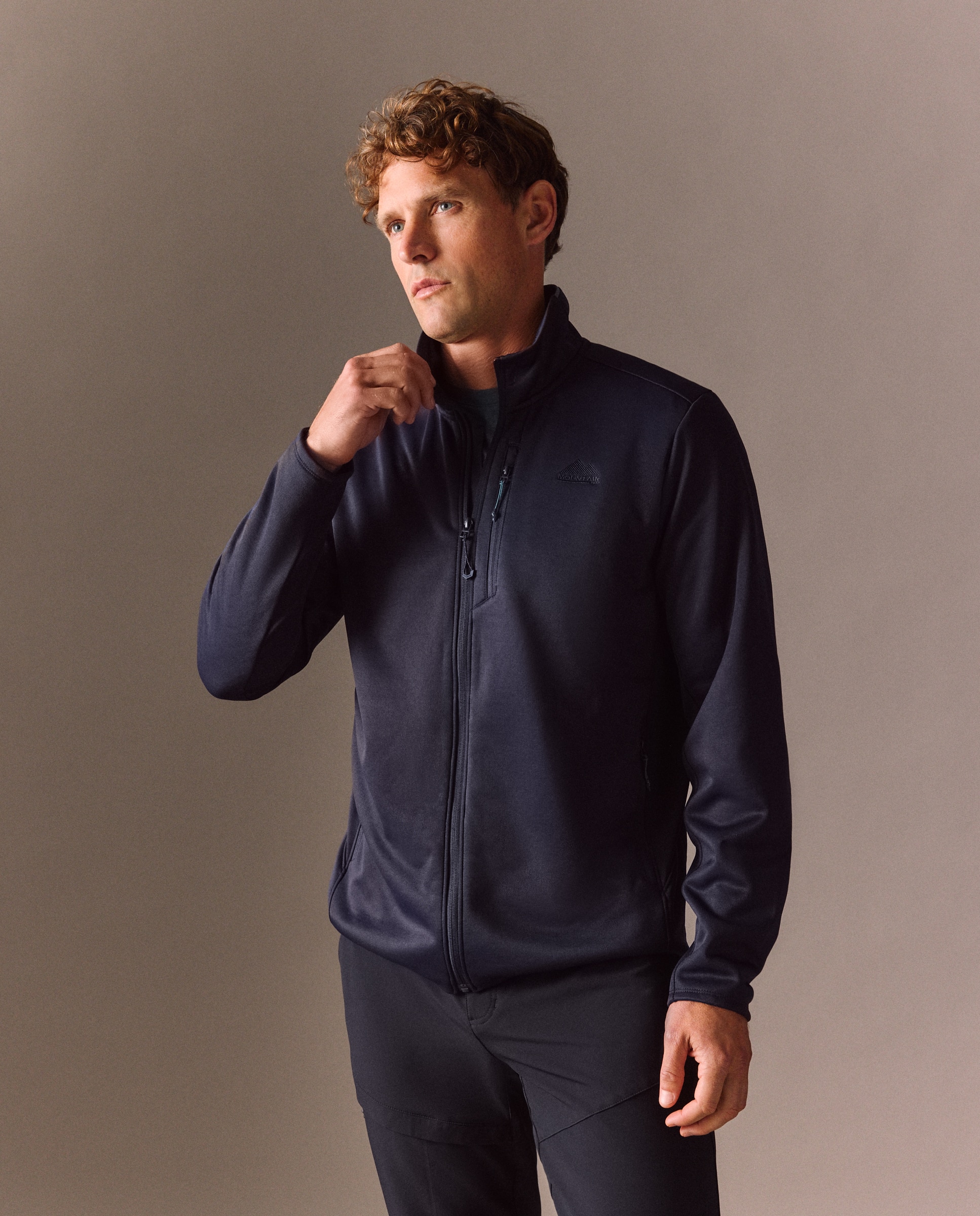 Sudadera de montaña de Mountain Pro de hombre - 400 Azul 400 Azul-1