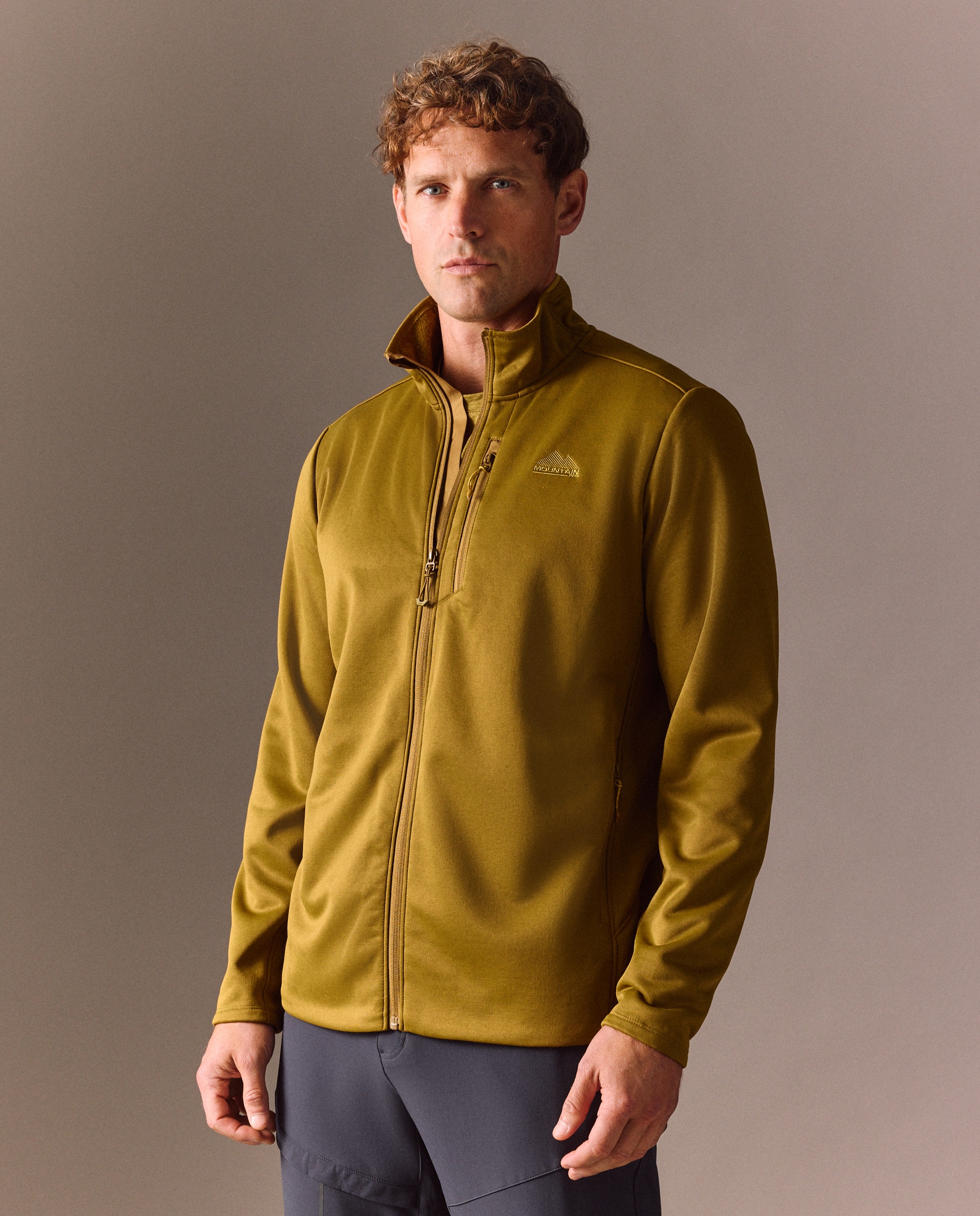 Sudadera de montaña de Mountain Pro de hombre - Verde Verde-1
