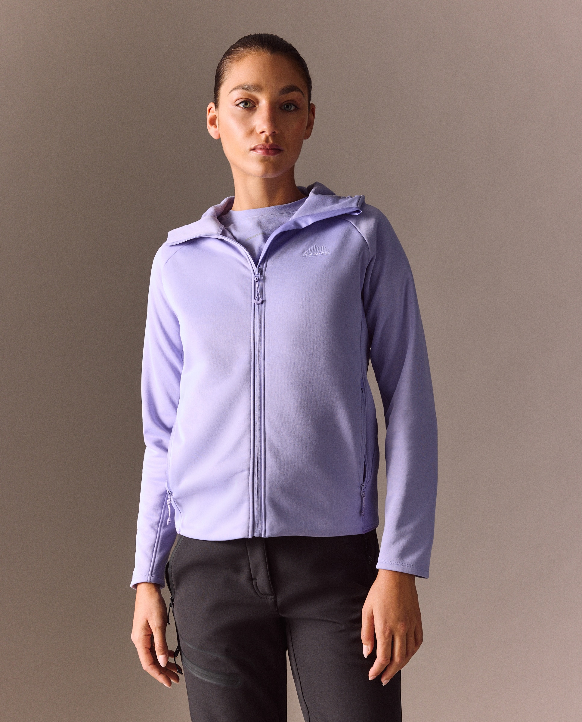 Mountain PRO Sudadera de montaña de de mujer Burdeos