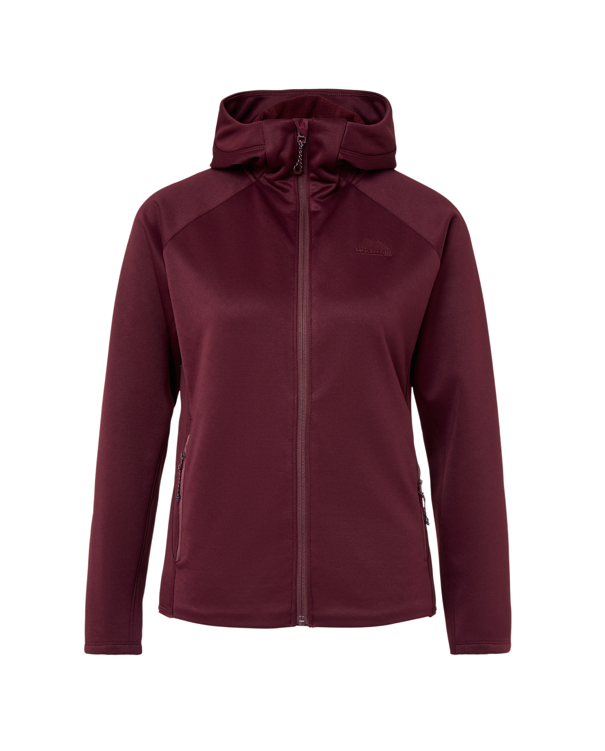 Sudadera de montaña de Mountain Pro de mujer - Burdeos Burdeos-1