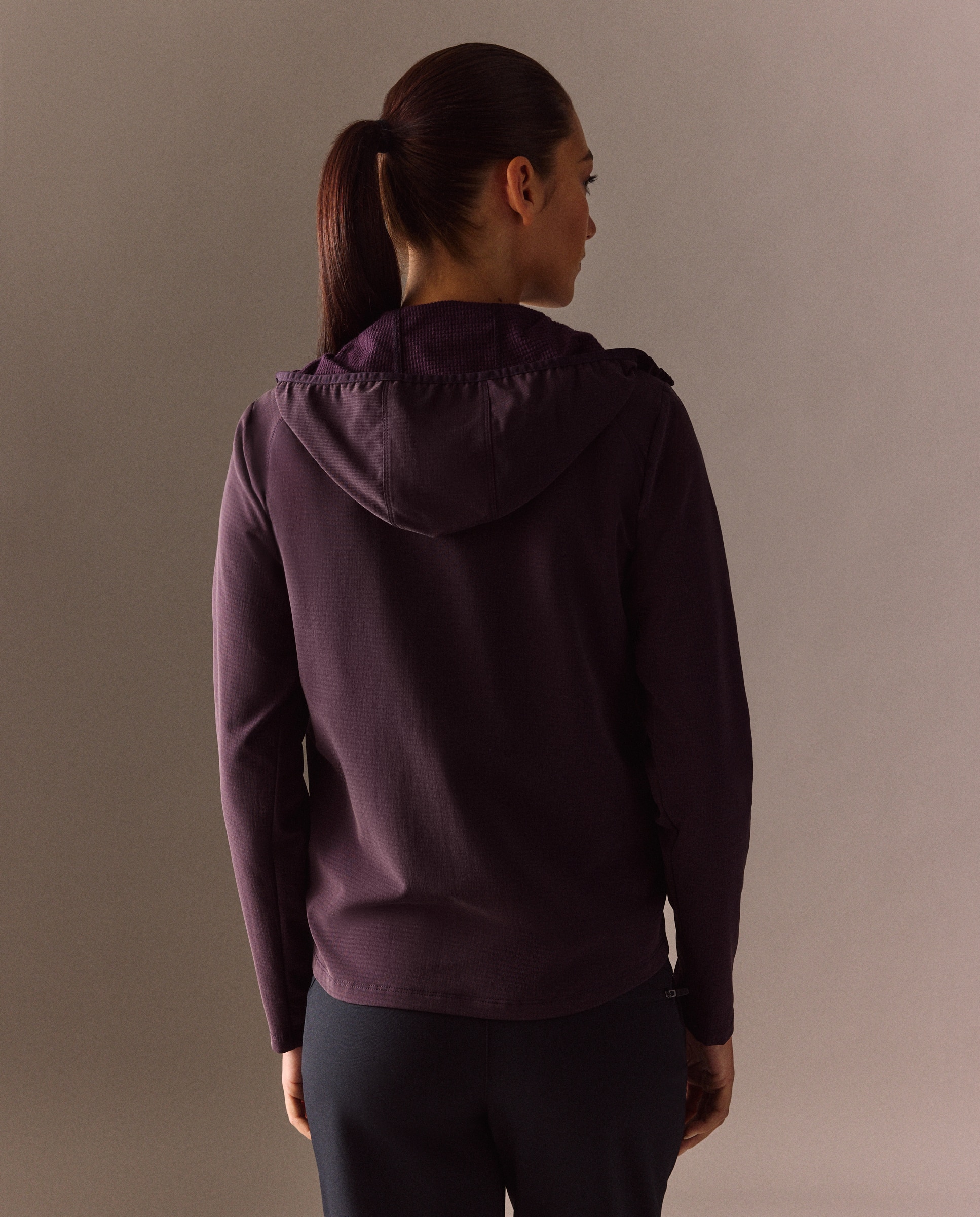 Sudadera de montaña de Mountain Pro de mujer - Burdeos Burdeos-3