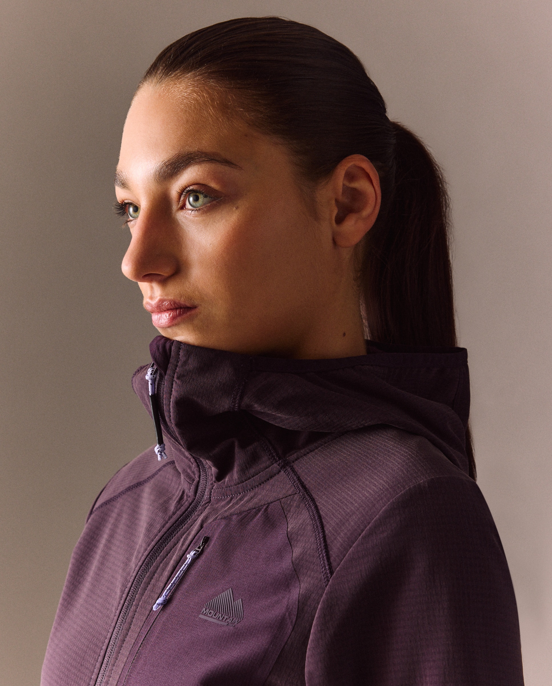 Sudadera de montaña de Mountain Pro de mujer - Burdeos Burdeos-4