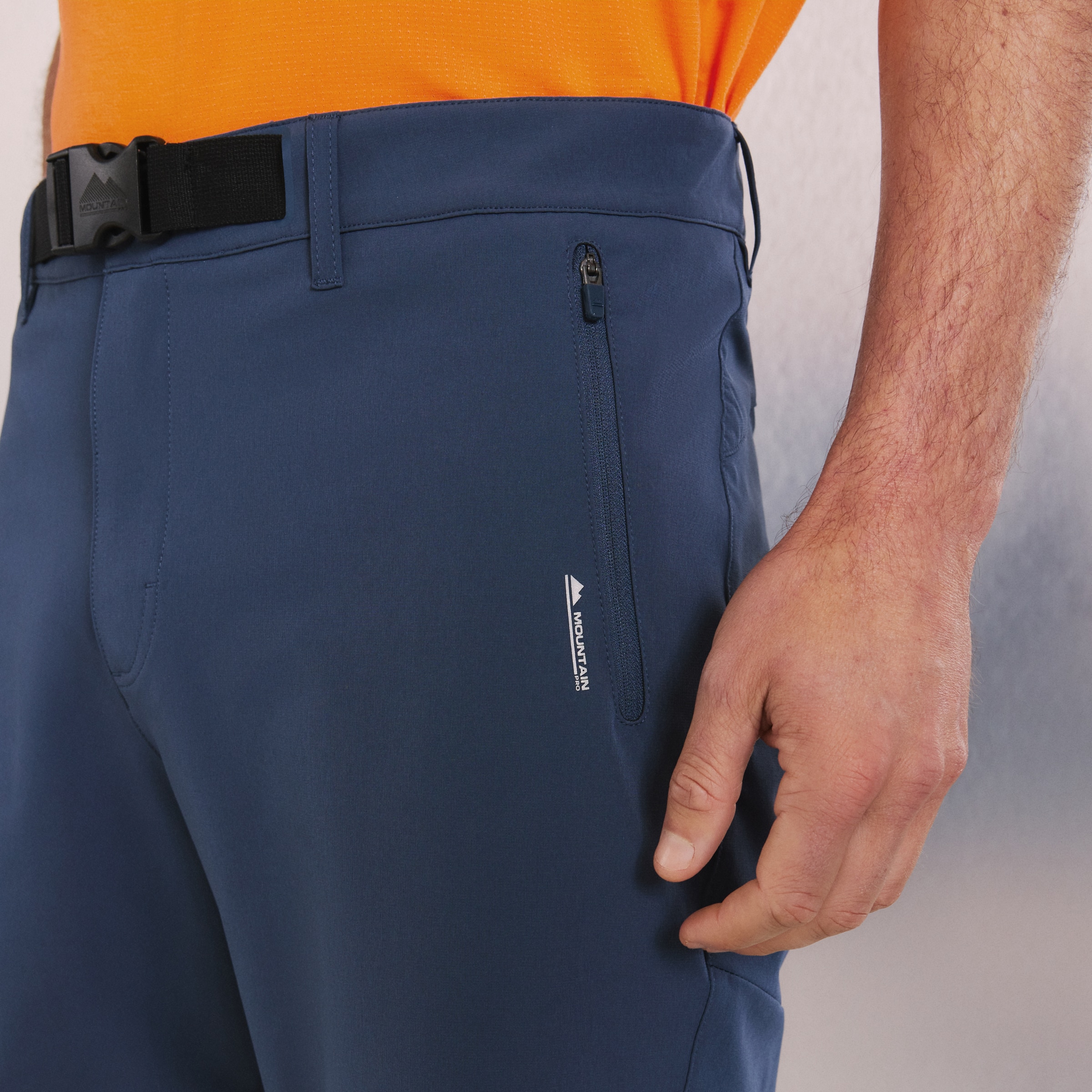 Bermudas de Montanha de Homem Azul-4