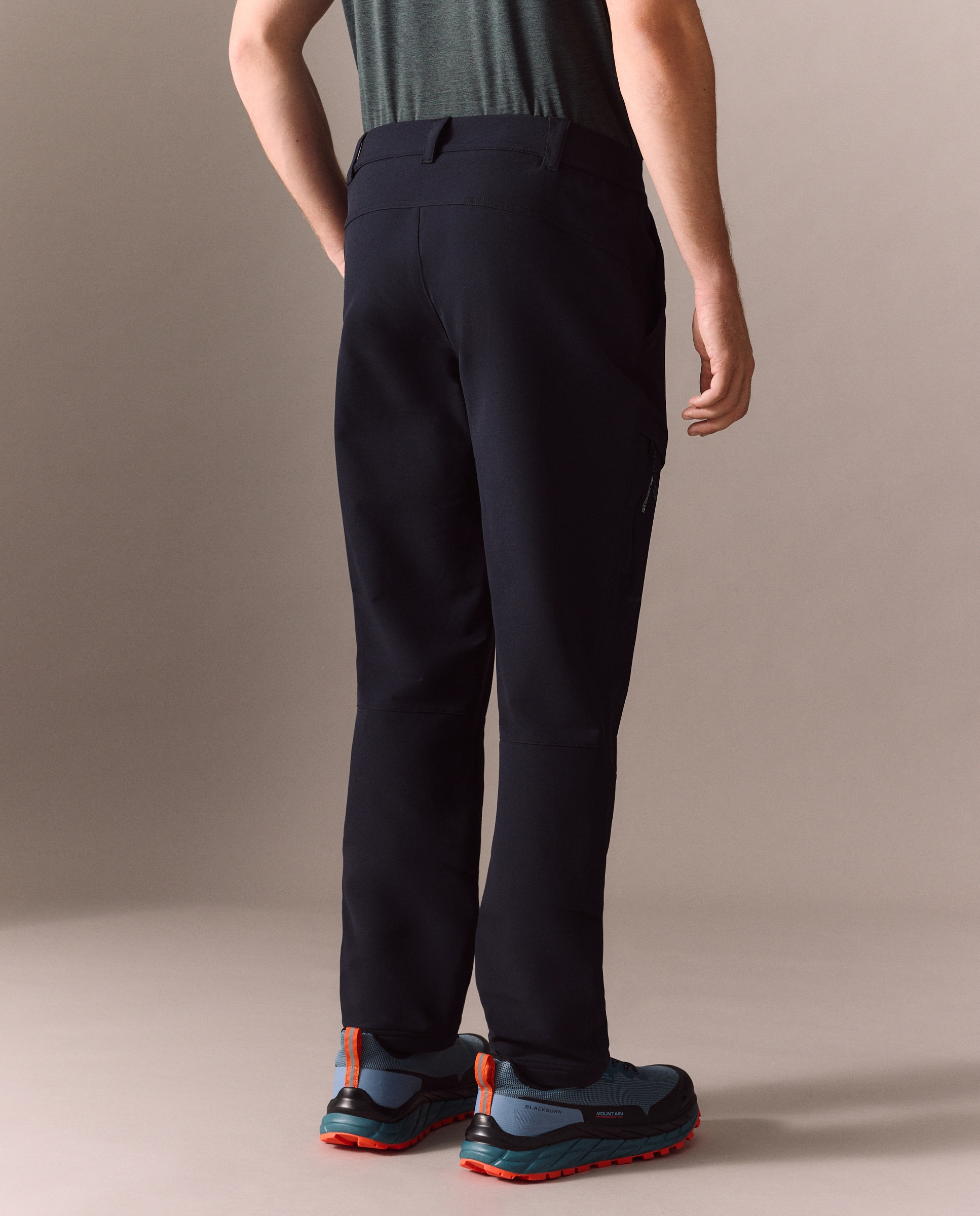 Pantalón largo de montaña de Mountain Pro de hombre - Negro Negro-3
