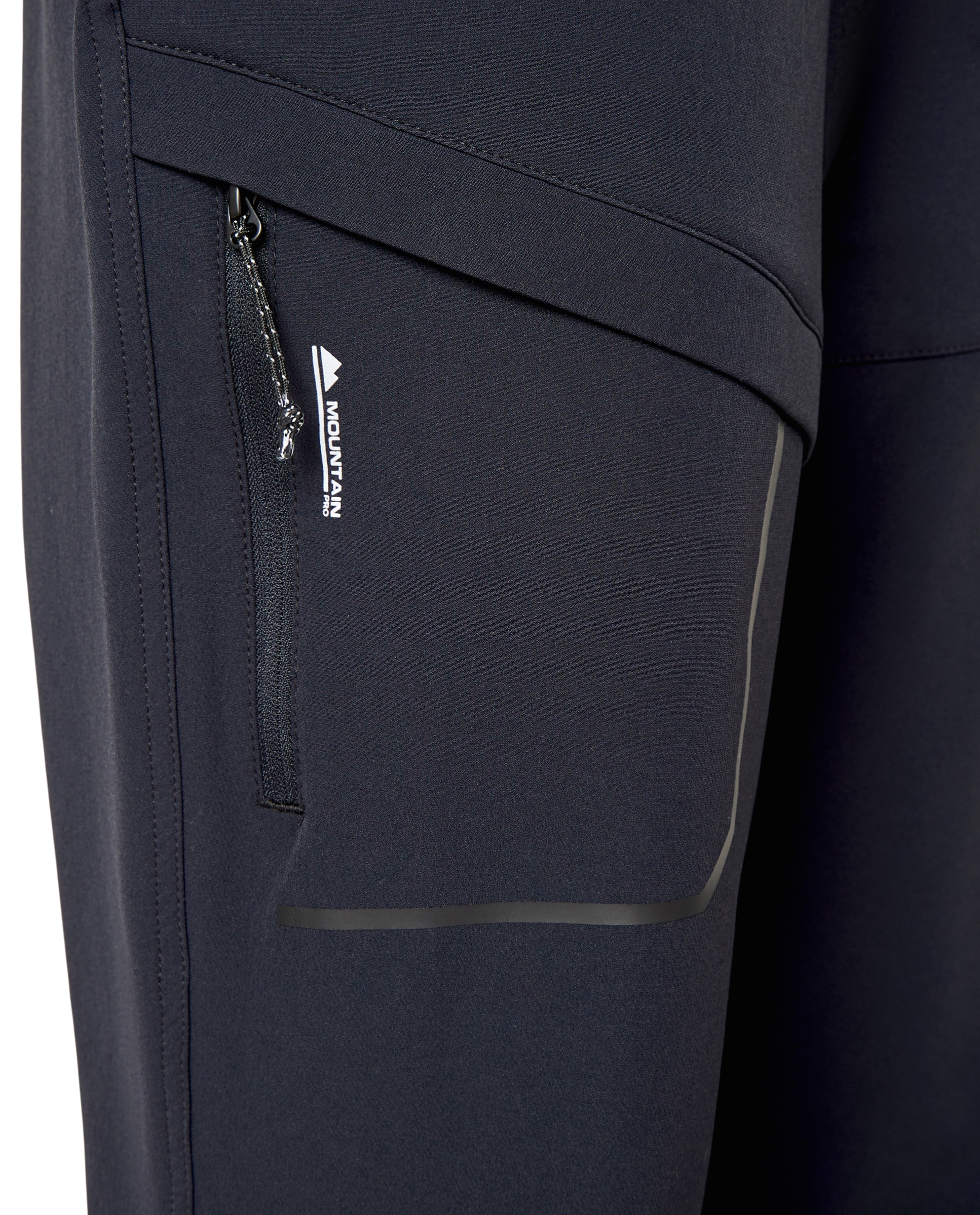 Pantalón largo de montaña de Mountain Pro de hombre - Negro Negro-6