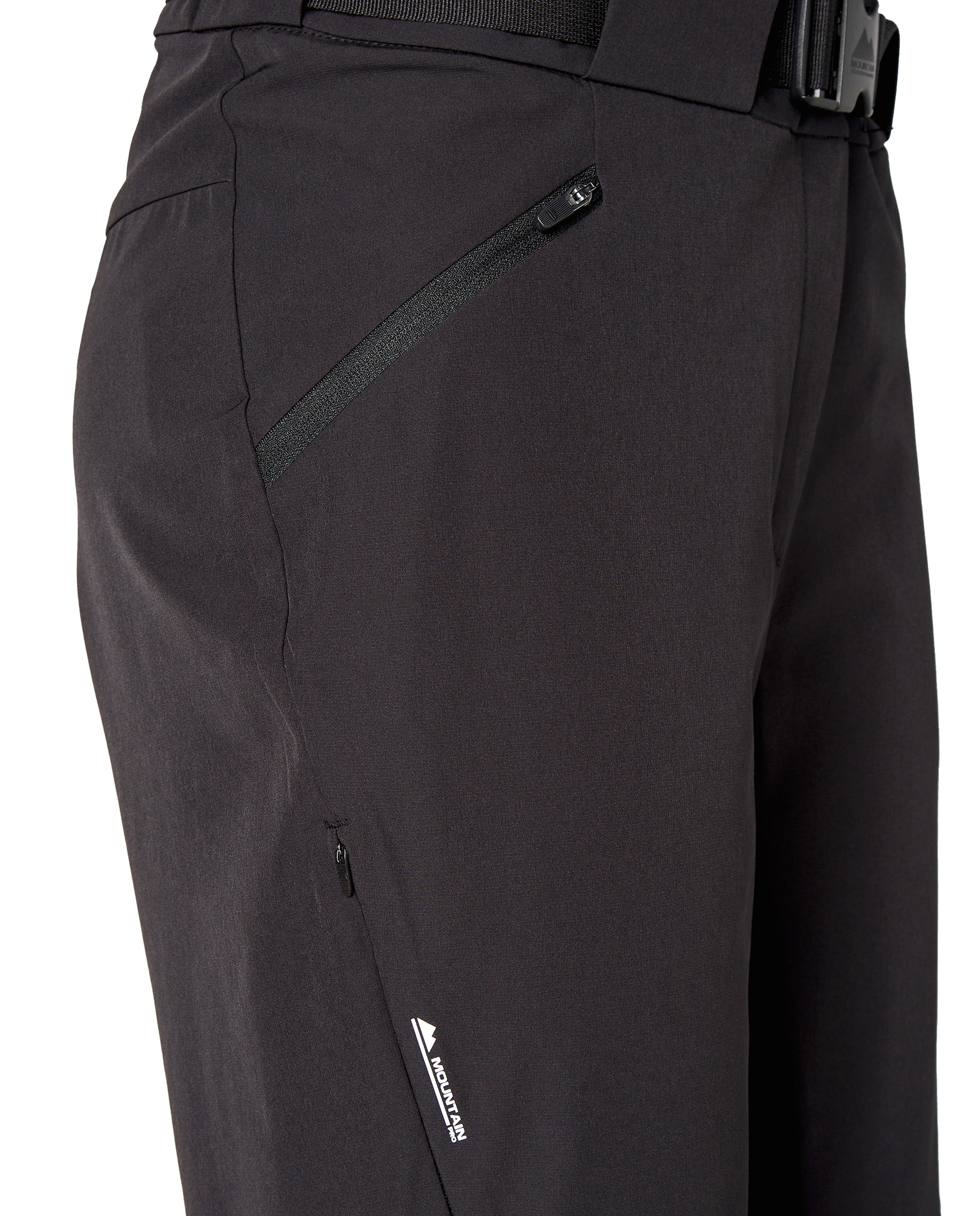 Pantalón largo de montaña de Mountain Pro de mujer - Negro Negro-6