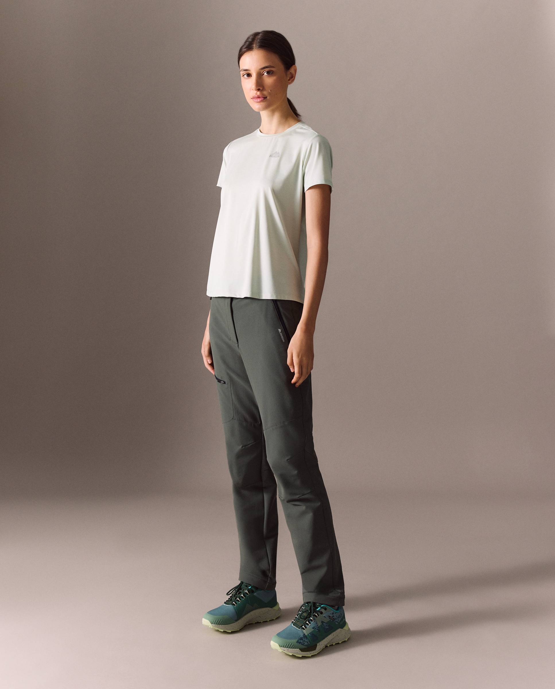 Pantalón largo de montaña de Mountain Pro de mujer - 530 Verde oscuro 530 Verde oscuro-1
