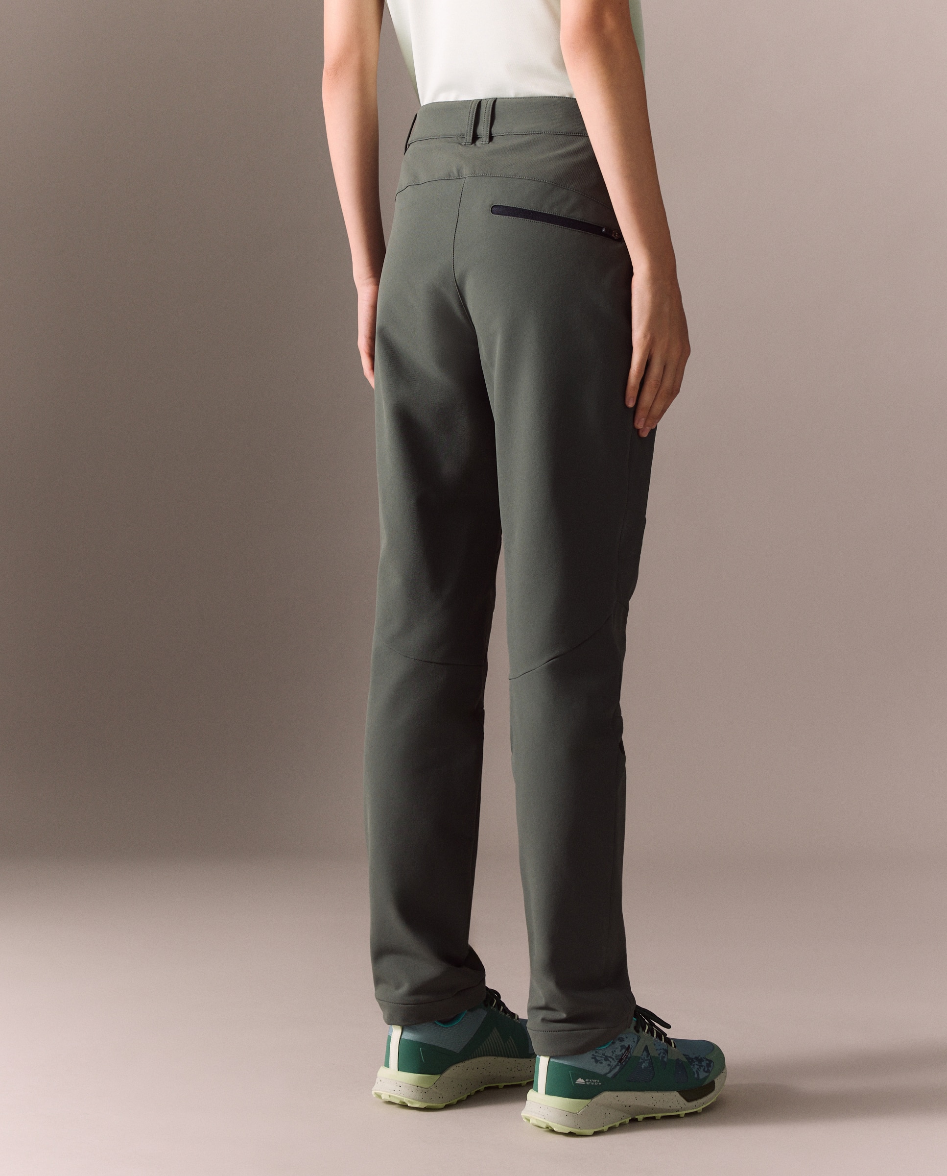 Pantalón largo de montaña de Mountain Pro de mujer - 530 Verde oscuro 530 Verde oscuro-3