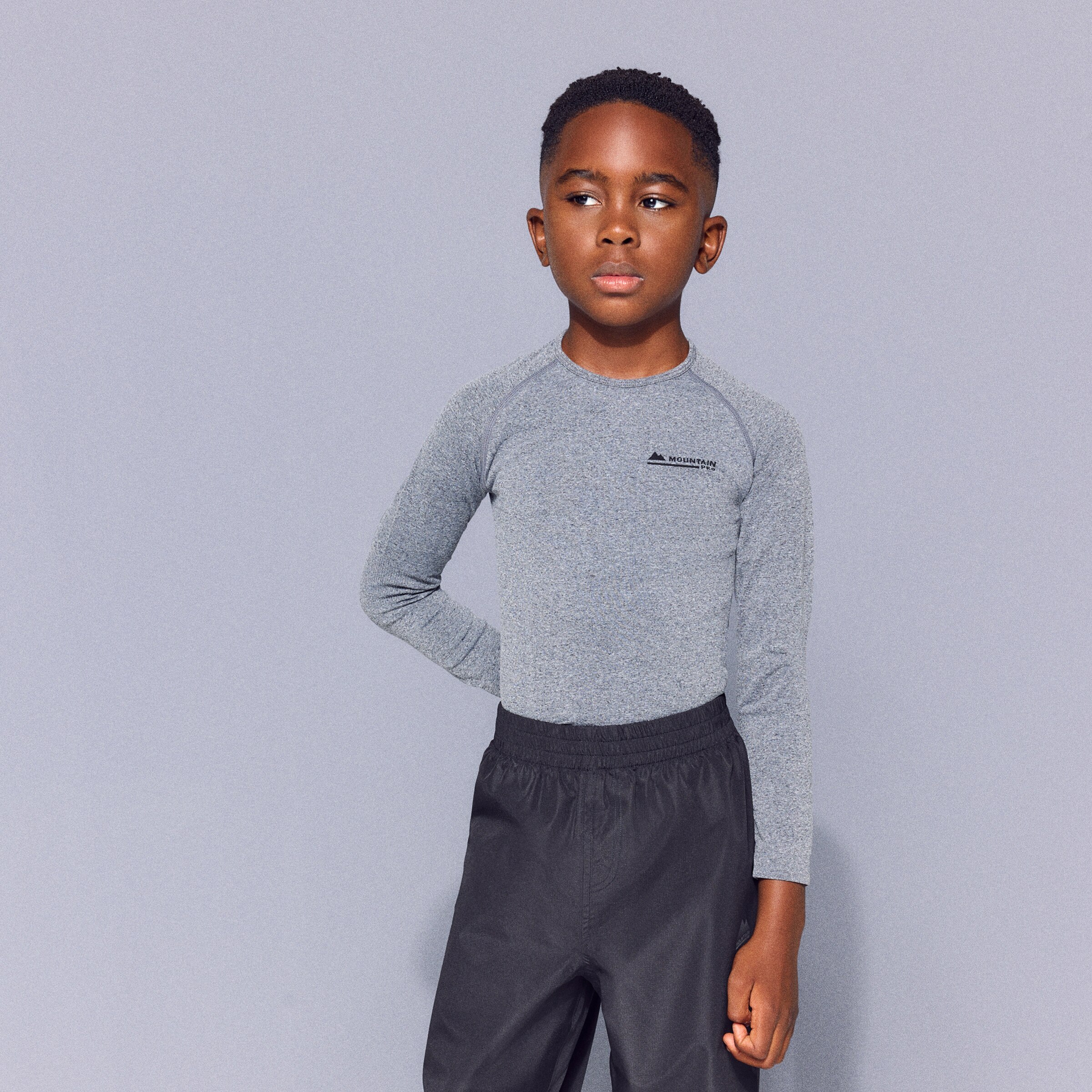 Camisola Interior Térmica Advance Infantil Cinzento-2