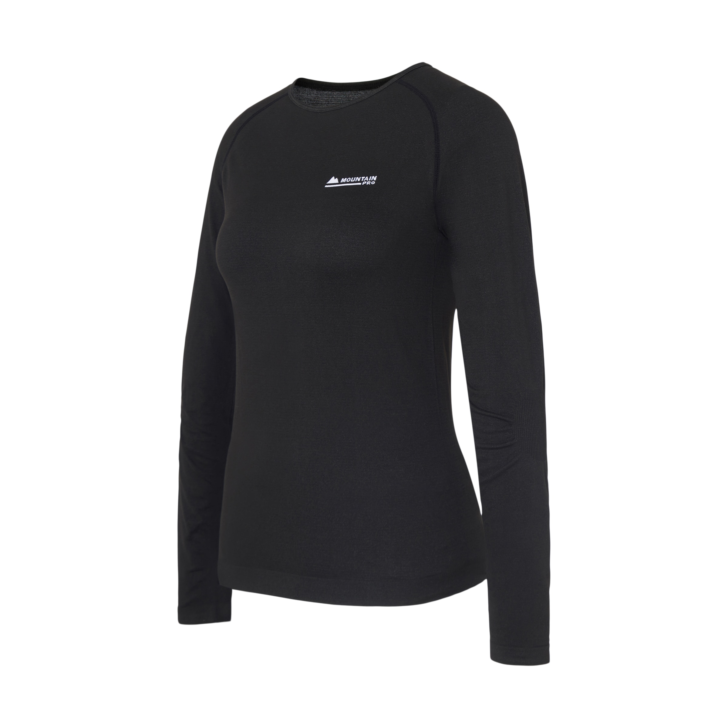 Camiseta térmica Advance de Mountain Pro de mujer - Negro Negro-4