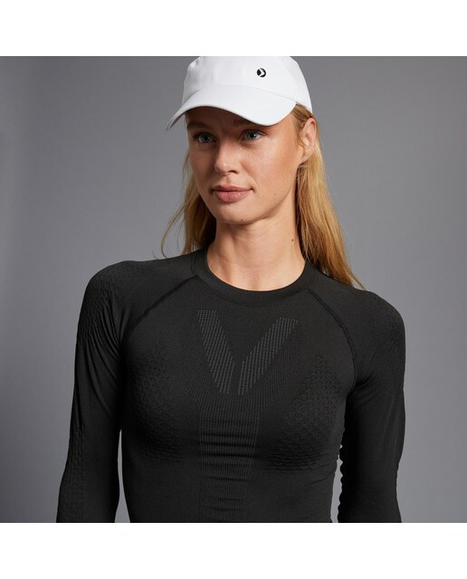 Camiseta térmica Premium Advance de Mountain Pro de mujer - Negro Negro-1