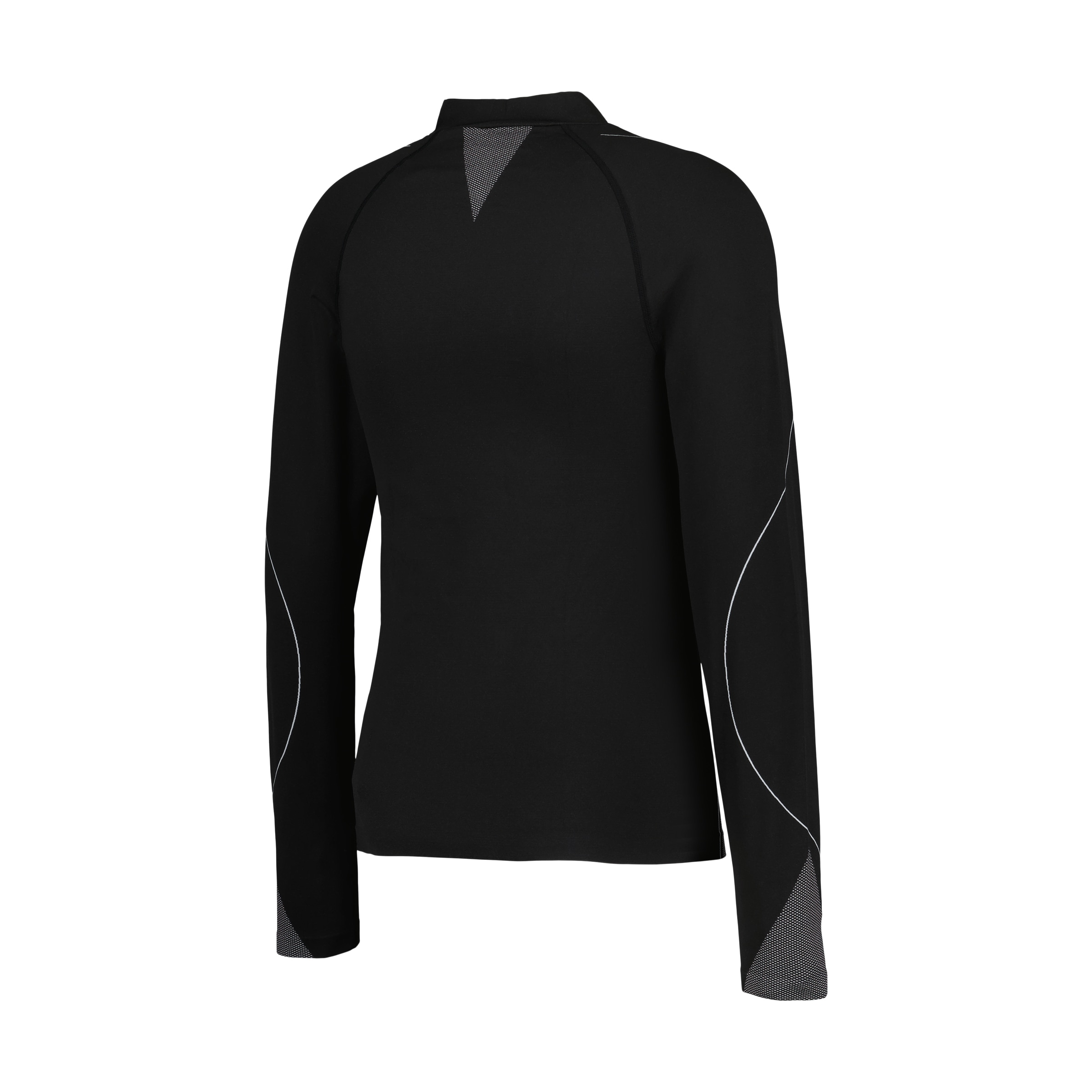 Camisola Interior Térmica de Homem com 1/2 Fecho de Correr Advance Plus Preto-5