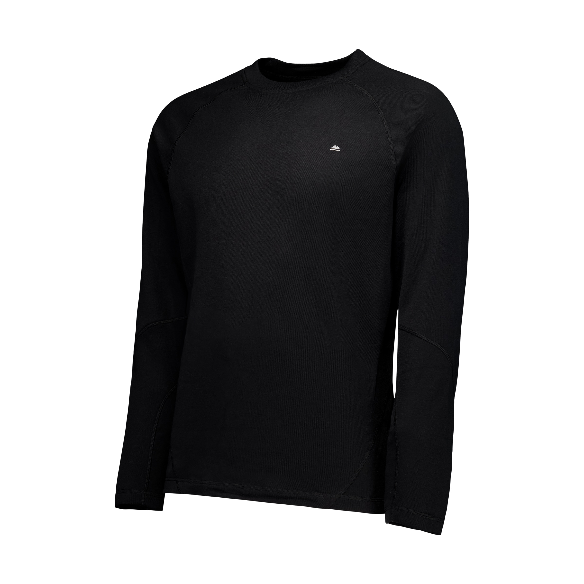 Camiseta térmica de montaña de hombre Mountain Pro - Negro Negro-4