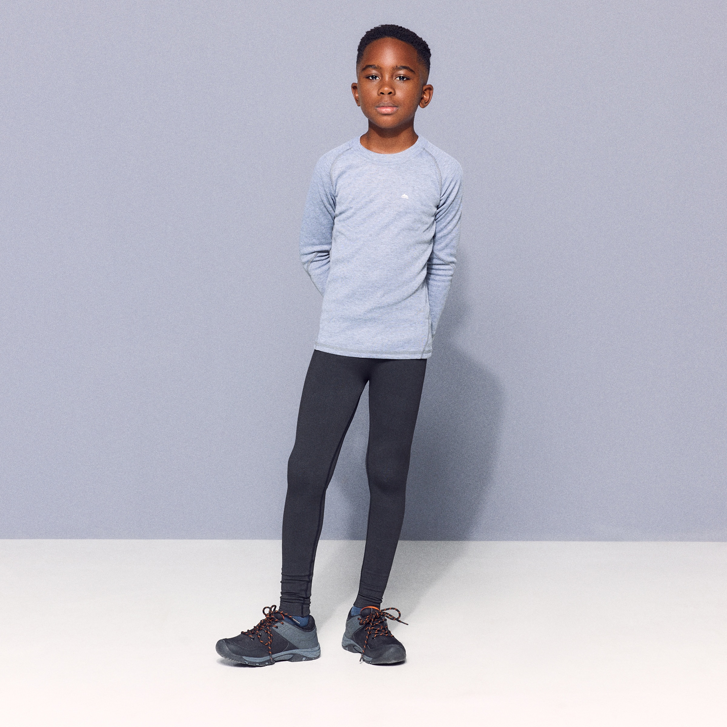 Pantalon térmico Advance de Mountain Pro infantil - Negro Negro-1
