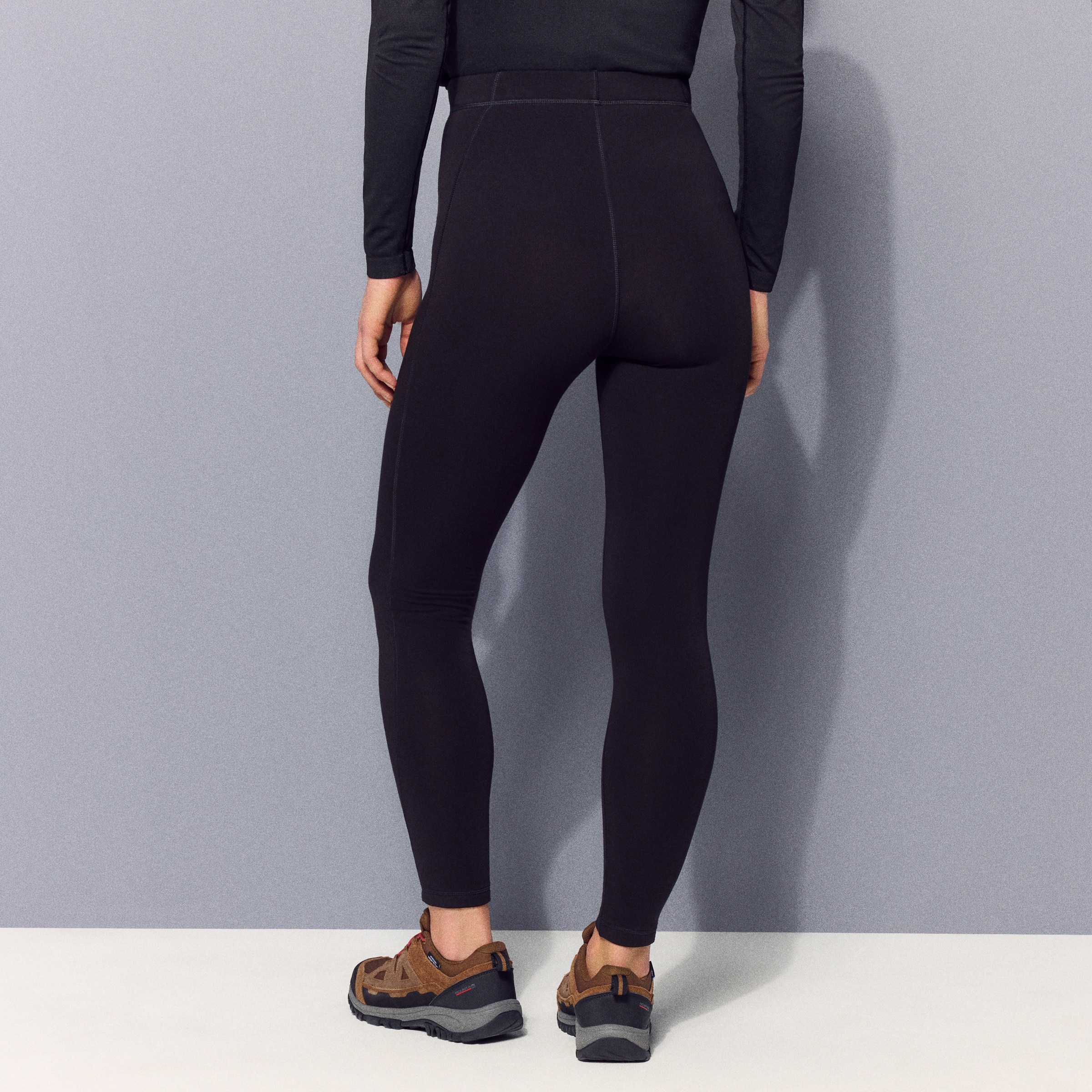 Calças Térmicas Advance Warm de Mulher Preto-3
