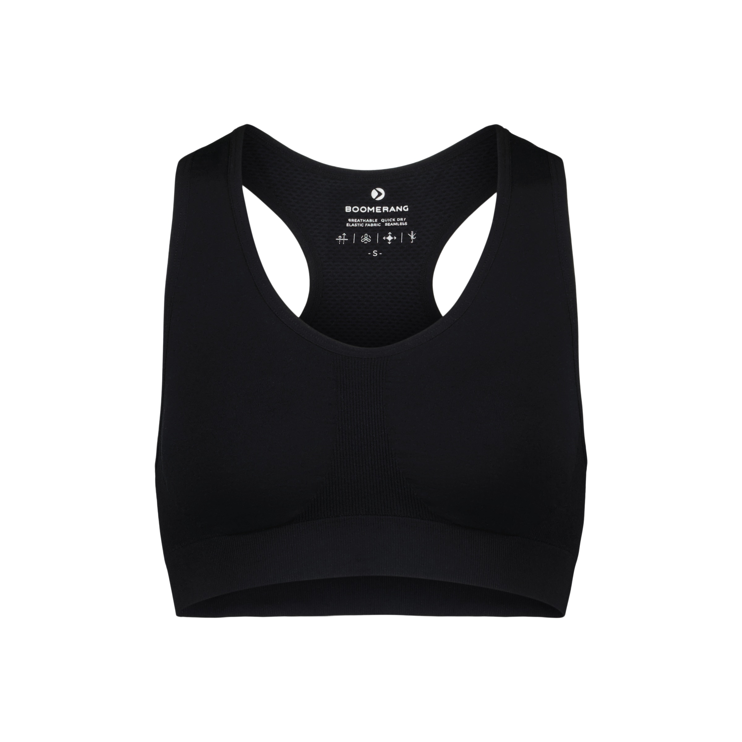 Soutien Desportivo de Training de Mulher Preto-4