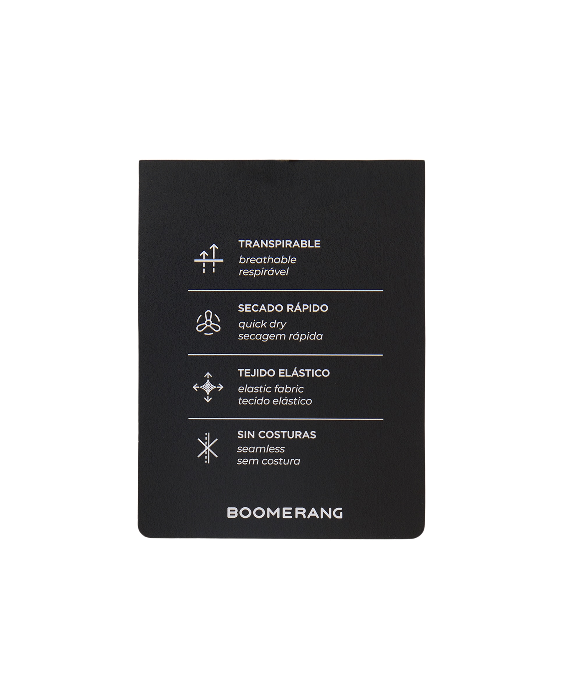 Sujetador deportivo de training de mujer Boomerang - Negro Negro-6