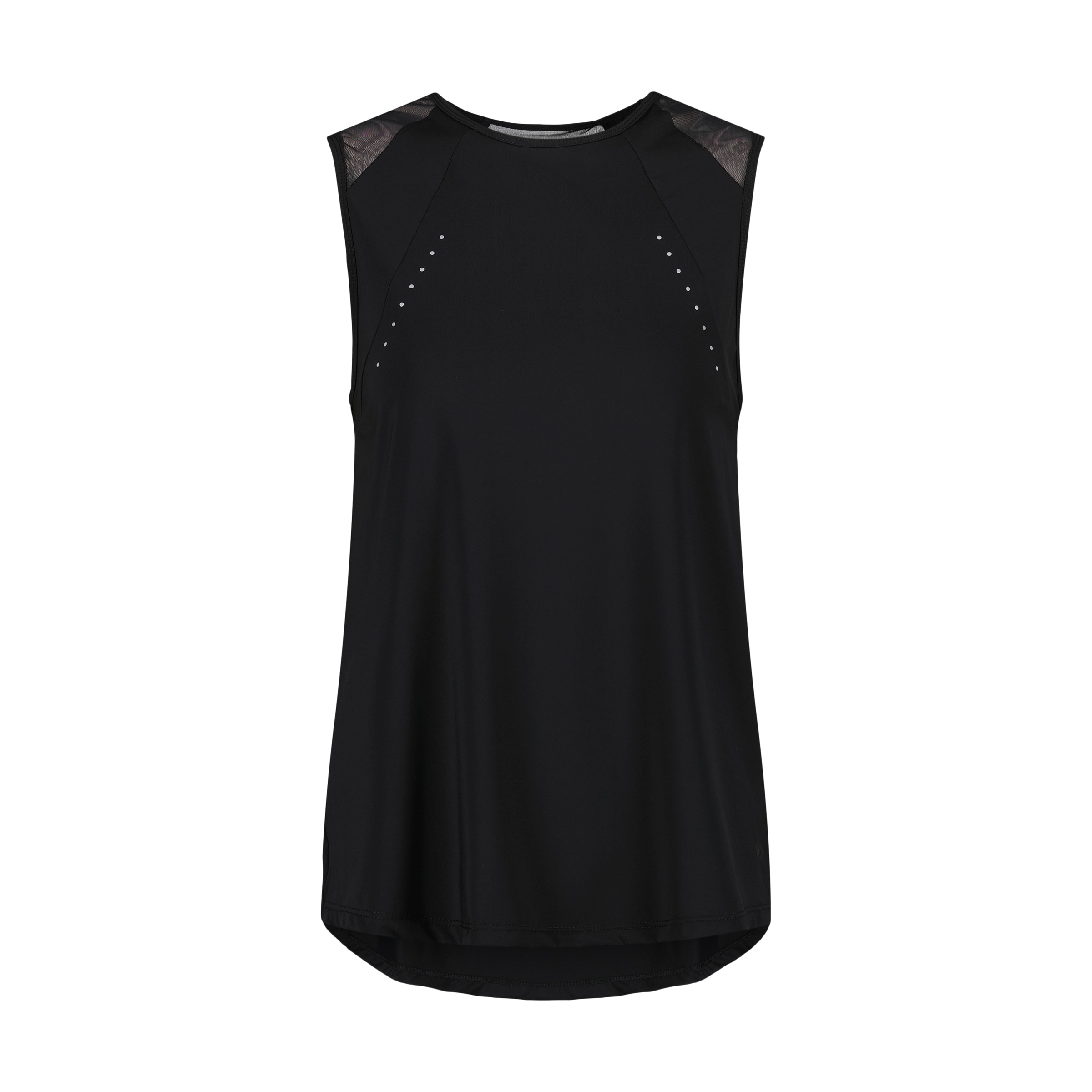 T-shirt sem Mangas de Training de Mulher Preto-4