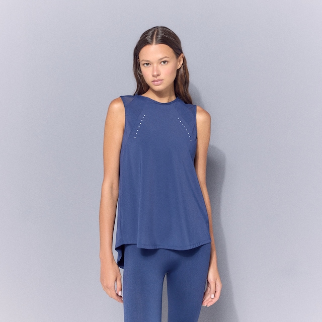 Imagem 0 de T-shirt sem Mangas de Yoga de Mulher