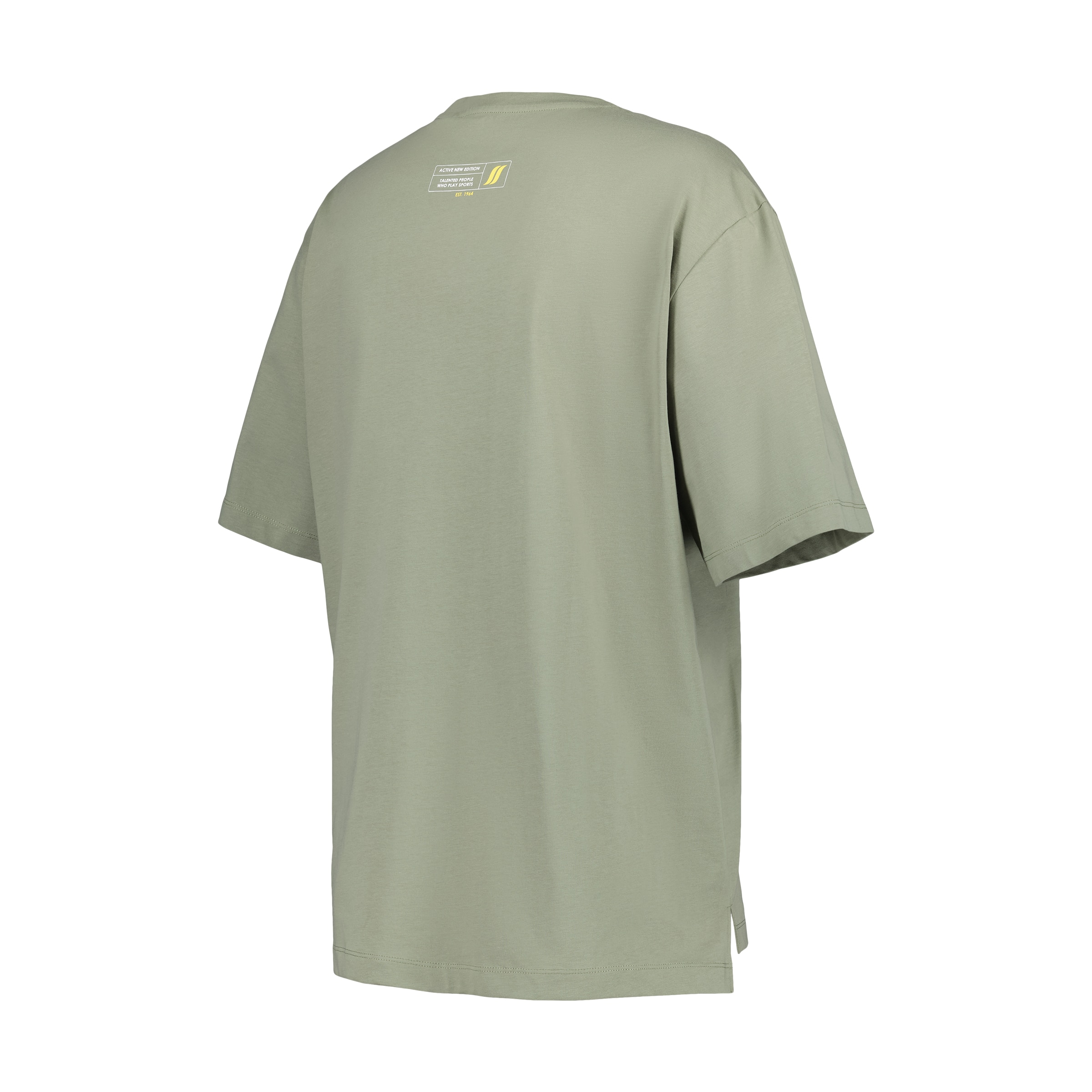 Camiseta de manga corta Sportcasual de hombre Boomerang - Verde claro Verde claro-5