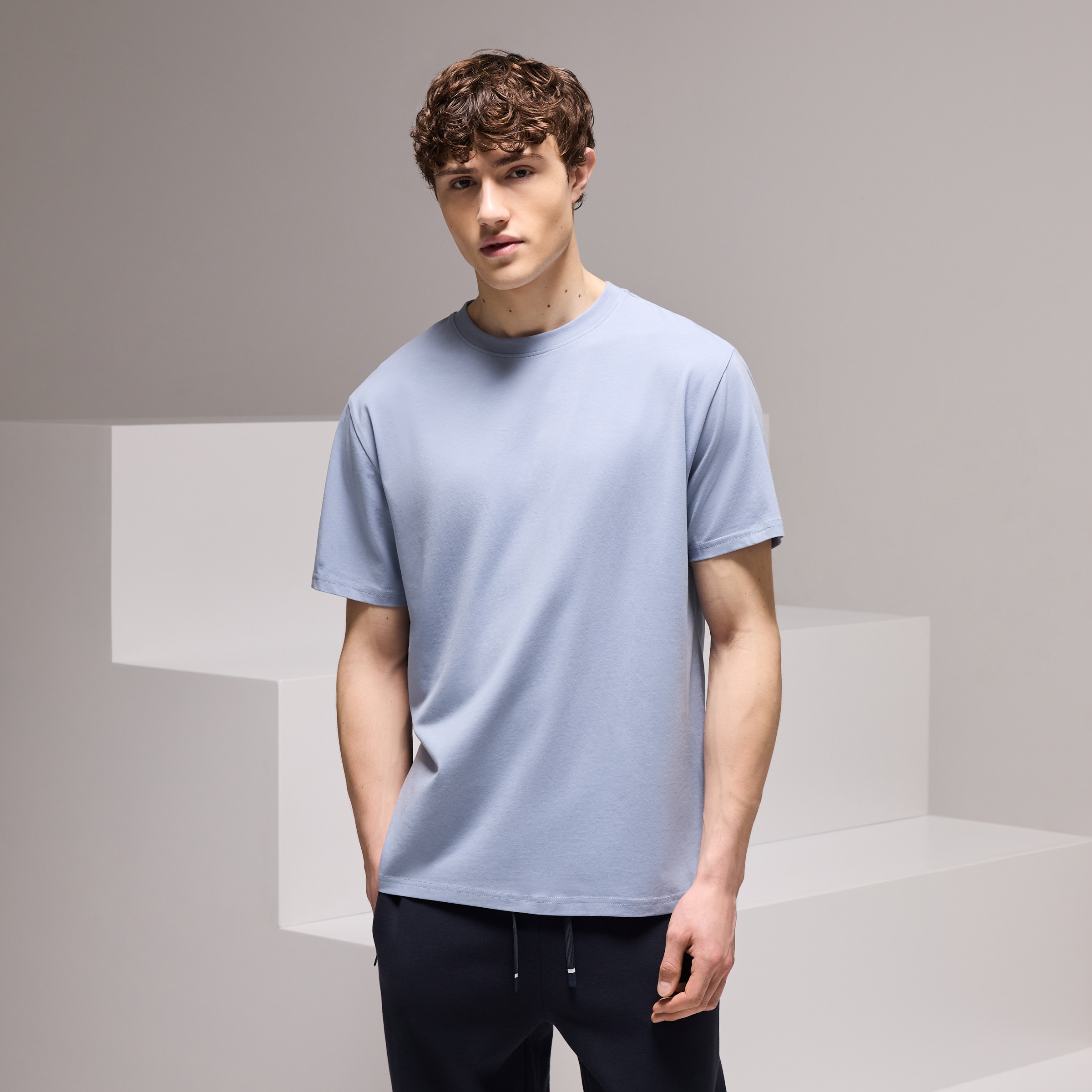 Imagem 0 de T-shirt de Manga Curta Sportcasual de Homem