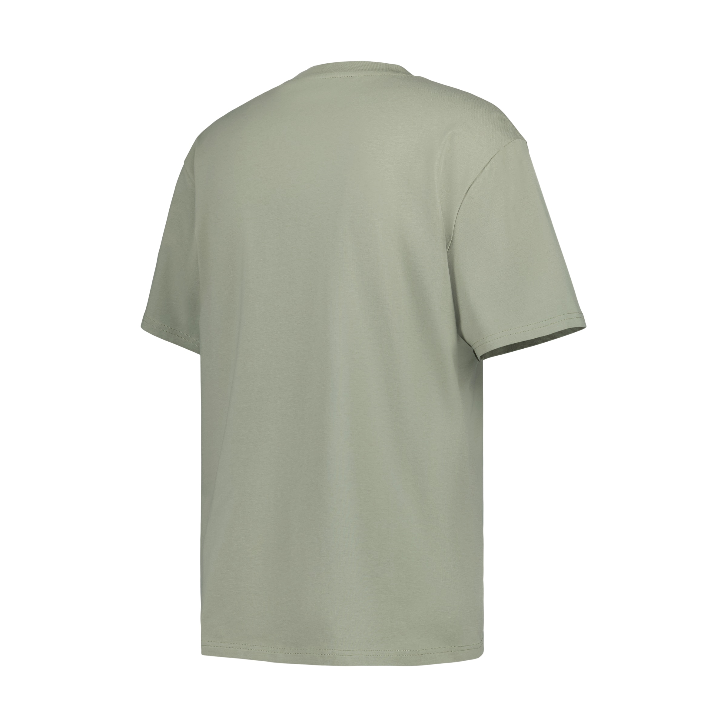 Camiseta de manga corta Sportcasual de hombre Boomerang - Negro Verde claro-5