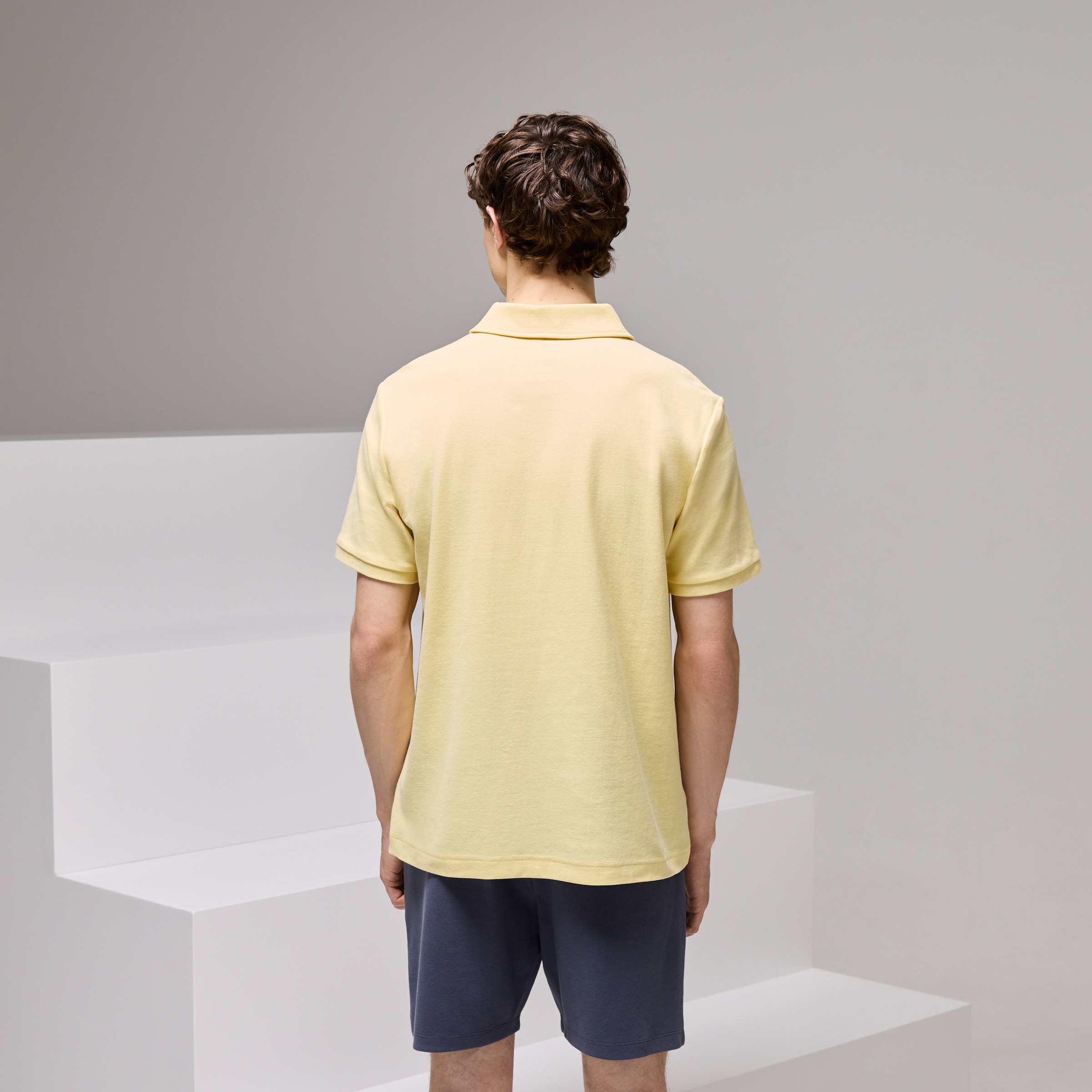 Polo Sportcasual de Homem Baunilha-3