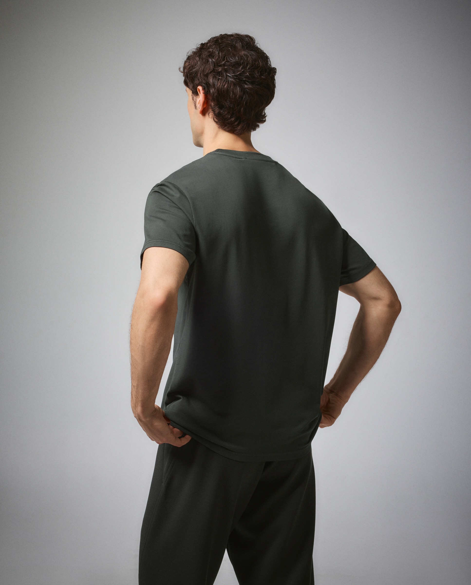 Imagen 3 de Camiseta de manga corta Sportcasual de hombre Boomerang - 530 Verde oscuro 530 Verde oscuro