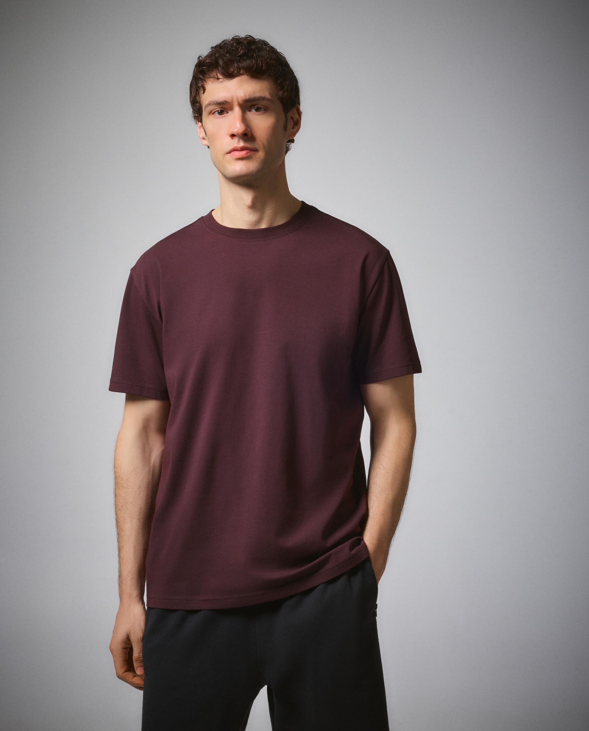Imagen 1 de Camiseta de manga corta Sportcasual de hombre Boomerang - Morado Morado