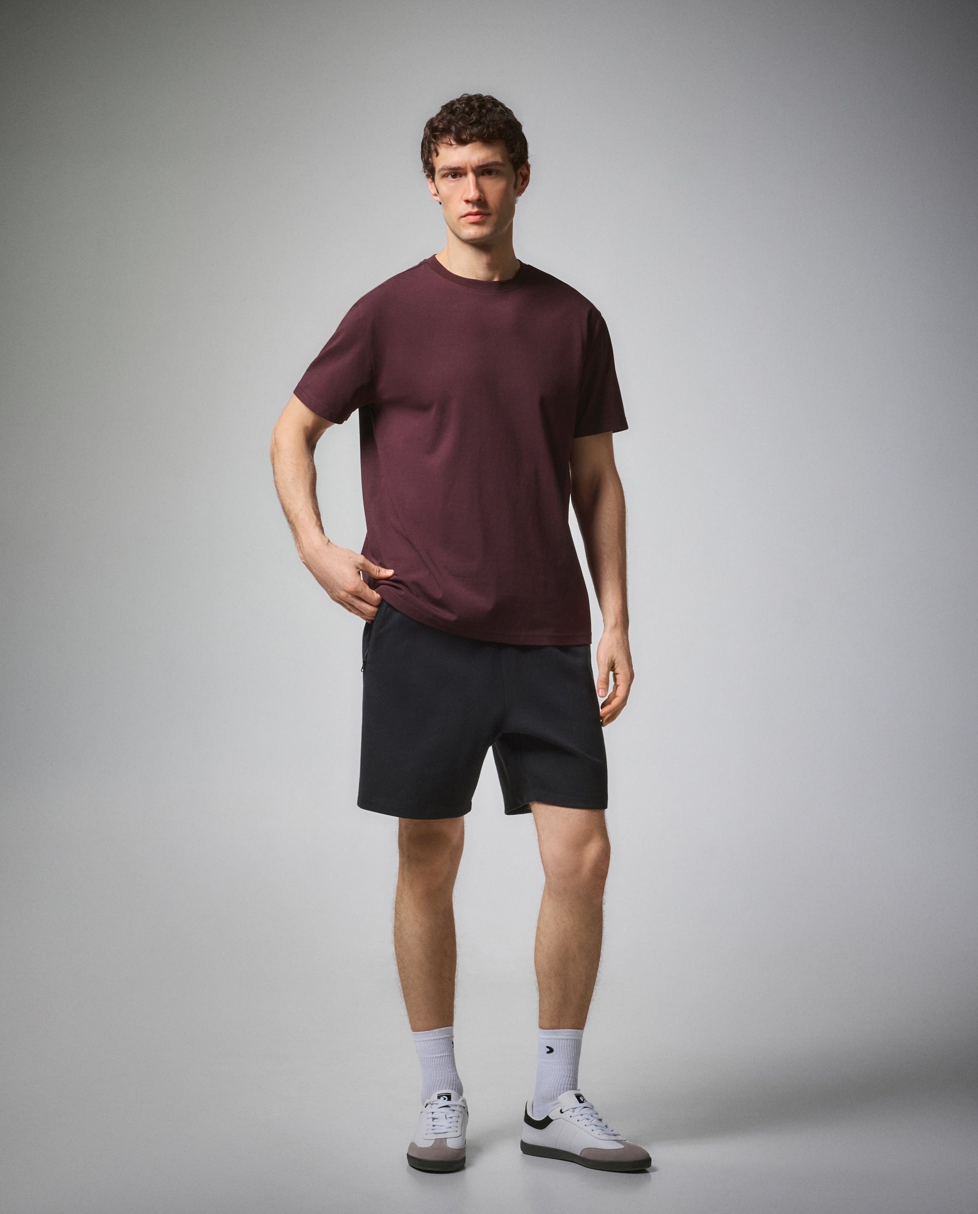 Imagen 2 de Camiseta de manga corta Sportcasual de hombre Boomerang - Morado Morado