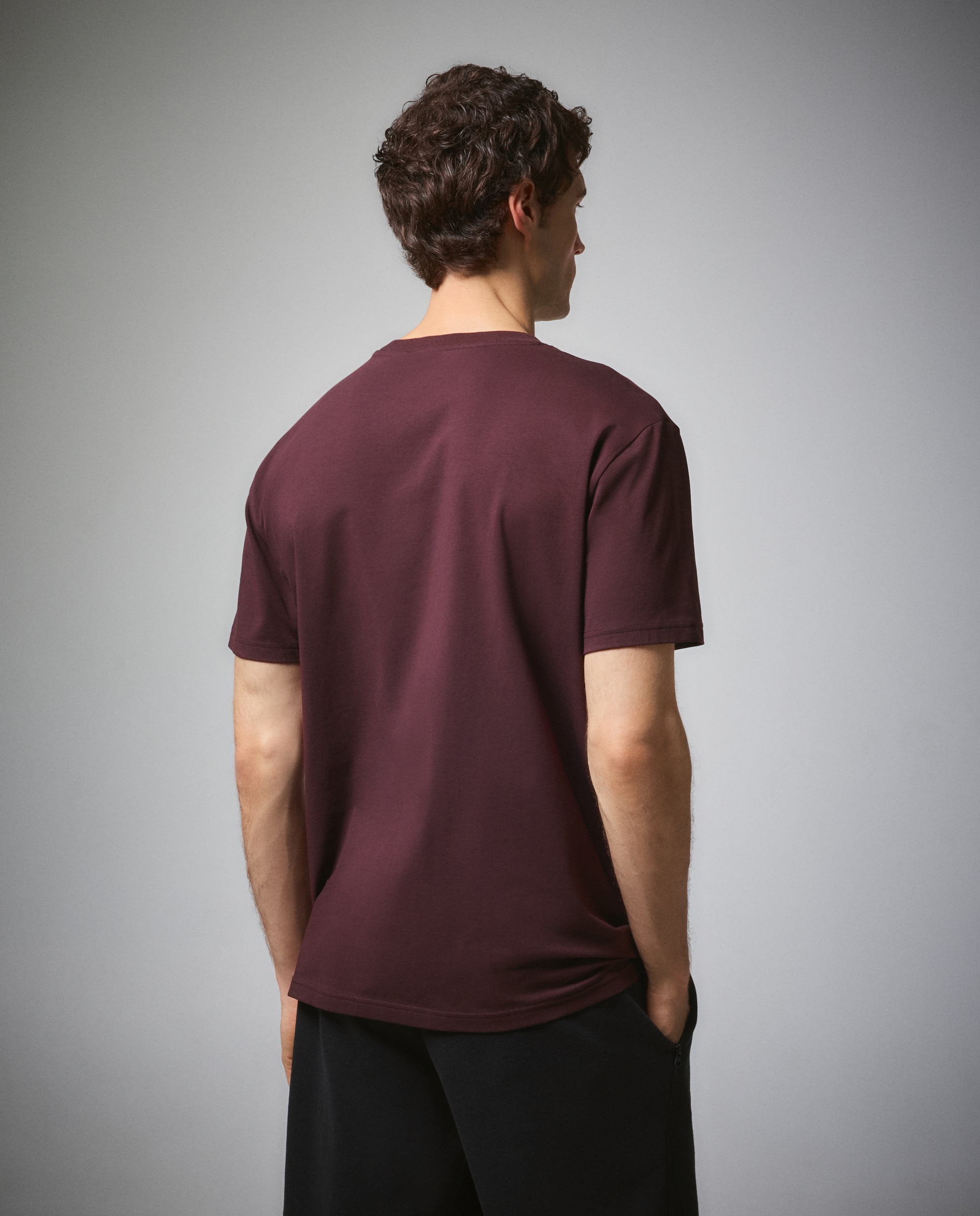 Imagen 3 de Camiseta de manga corta Sportcasual de hombre Boomerang - Morado Morado