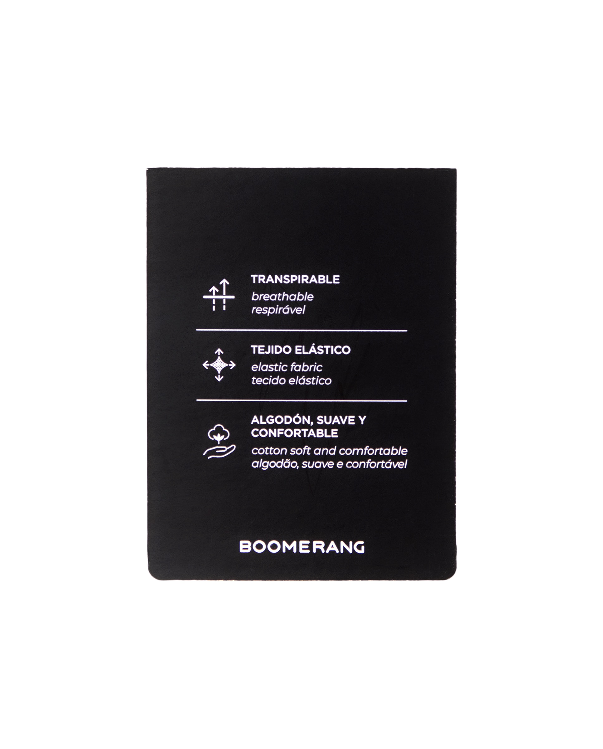 Camiseta de manga corta Sportcasual de hombre Boomerang - Plomo Plomo-6
