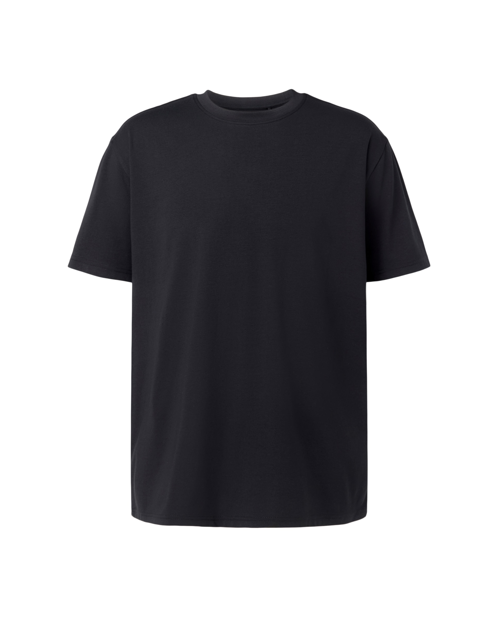 Camiseta de manga corta Sportcasual de hombre Boomerang - Negro Negro-4