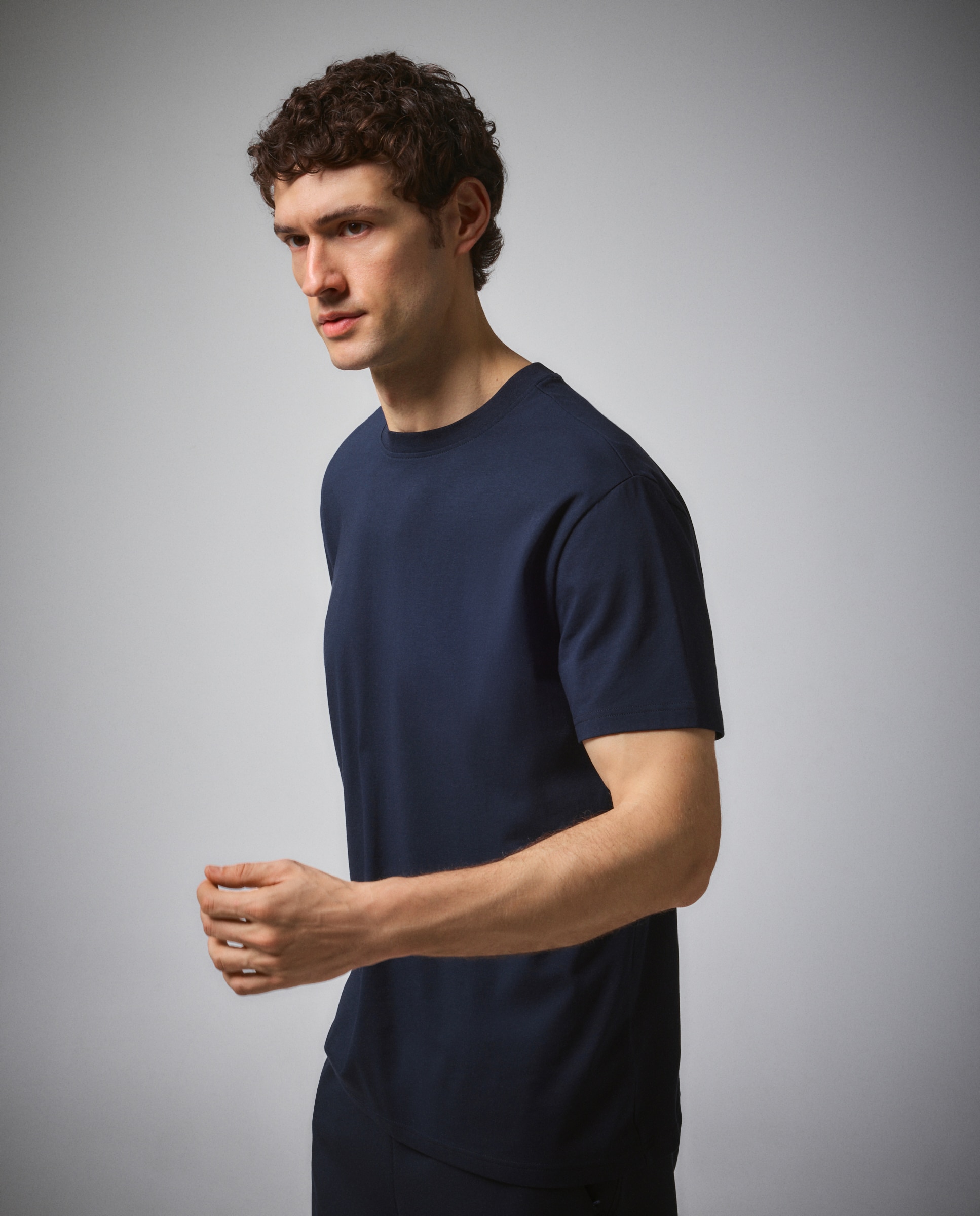 Imagen 1 de Camiseta de manga corta Sportcasual de hombre Boomerang - Azul marino Azul marino