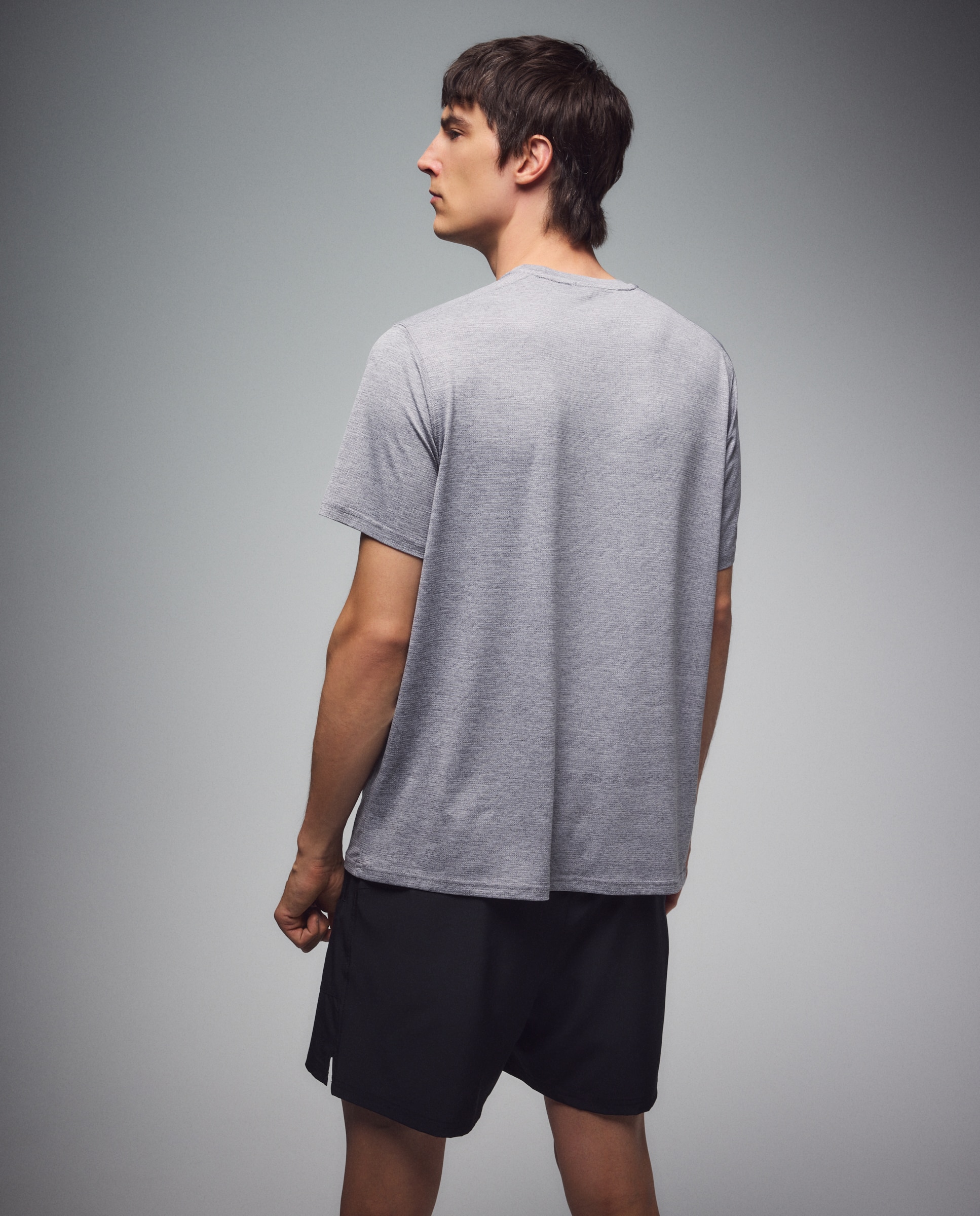 Camiseta de manga corta Training de hombre Boomerang - 820 Gris medio 820 Gris medio-3