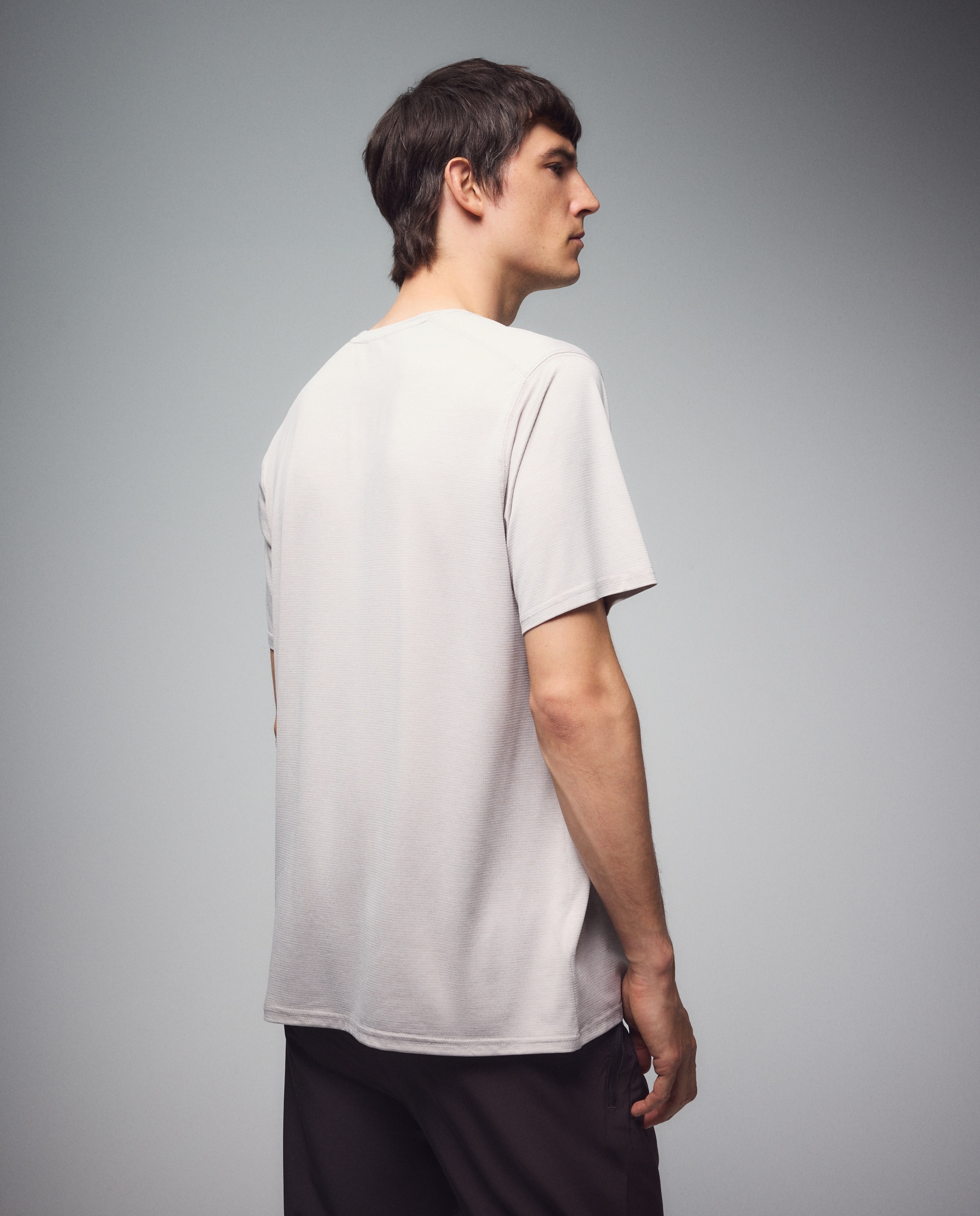 T-shirt de Manga Curta Training de Homem Chumbo-3