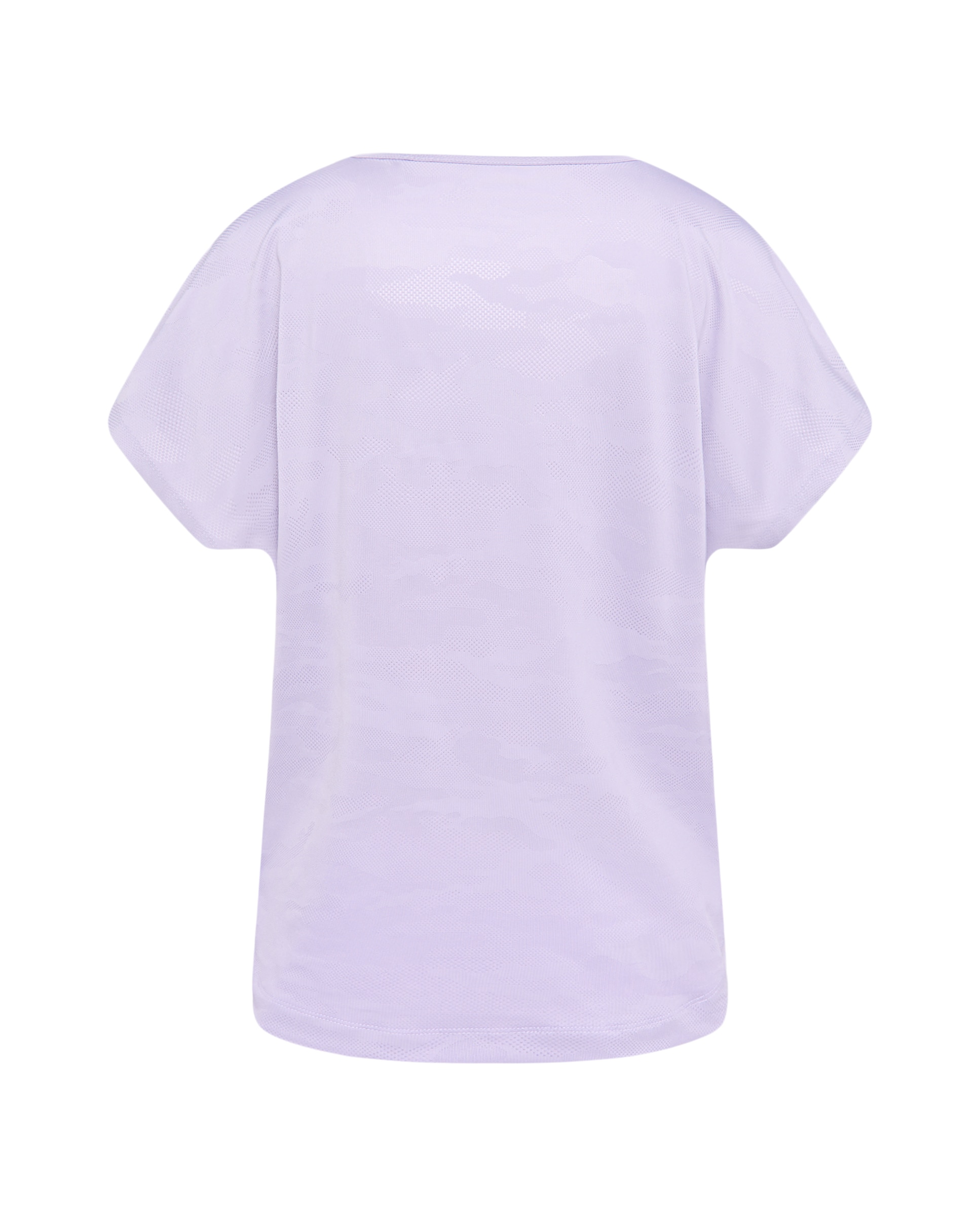Camiseta jacquard de manga corta training de mujer Boomerang - 283 Lavanda 283 Lavanda-5