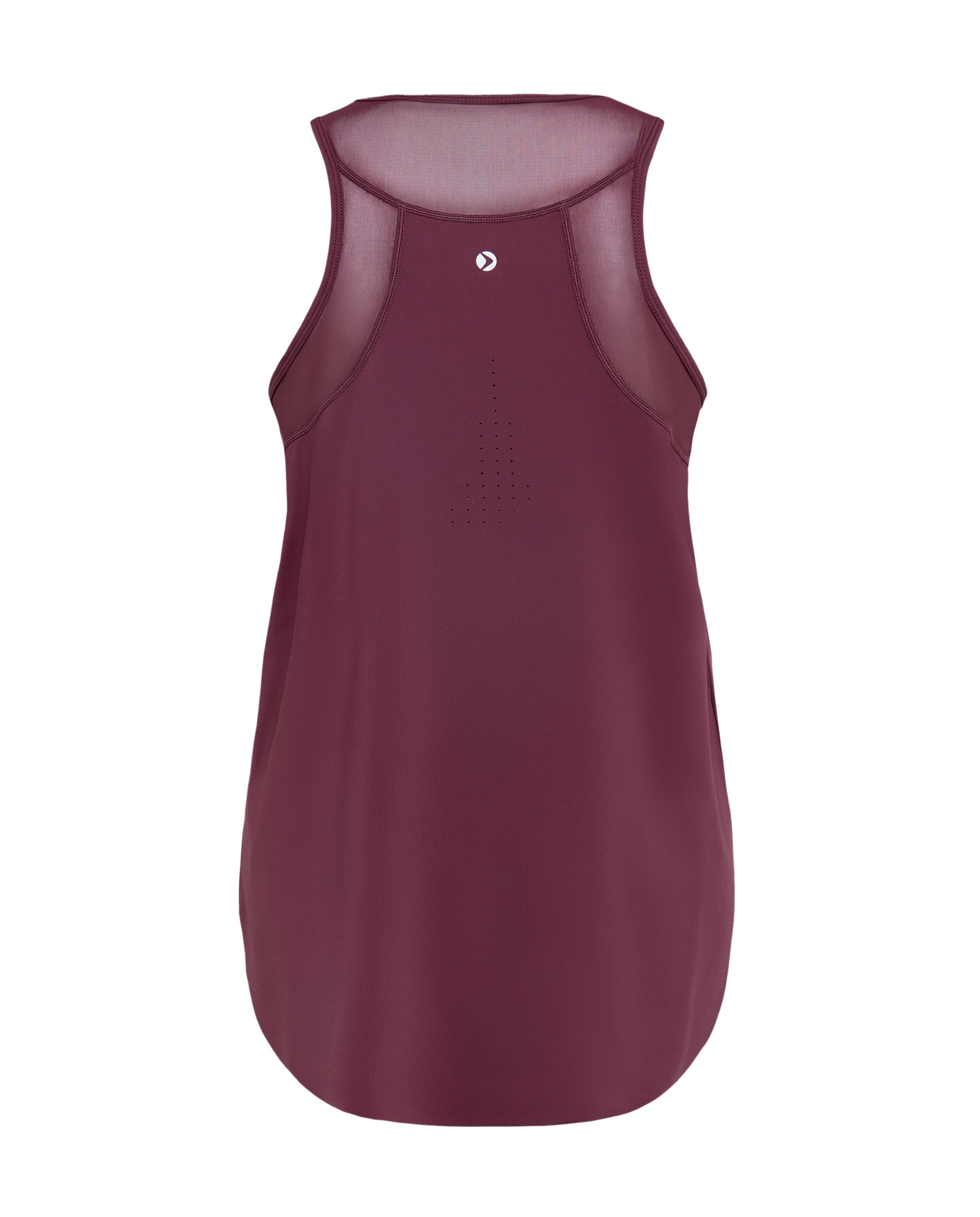 Camiseta sin mangas de training de mujer Boomerang - Burdeos Burdeos-5