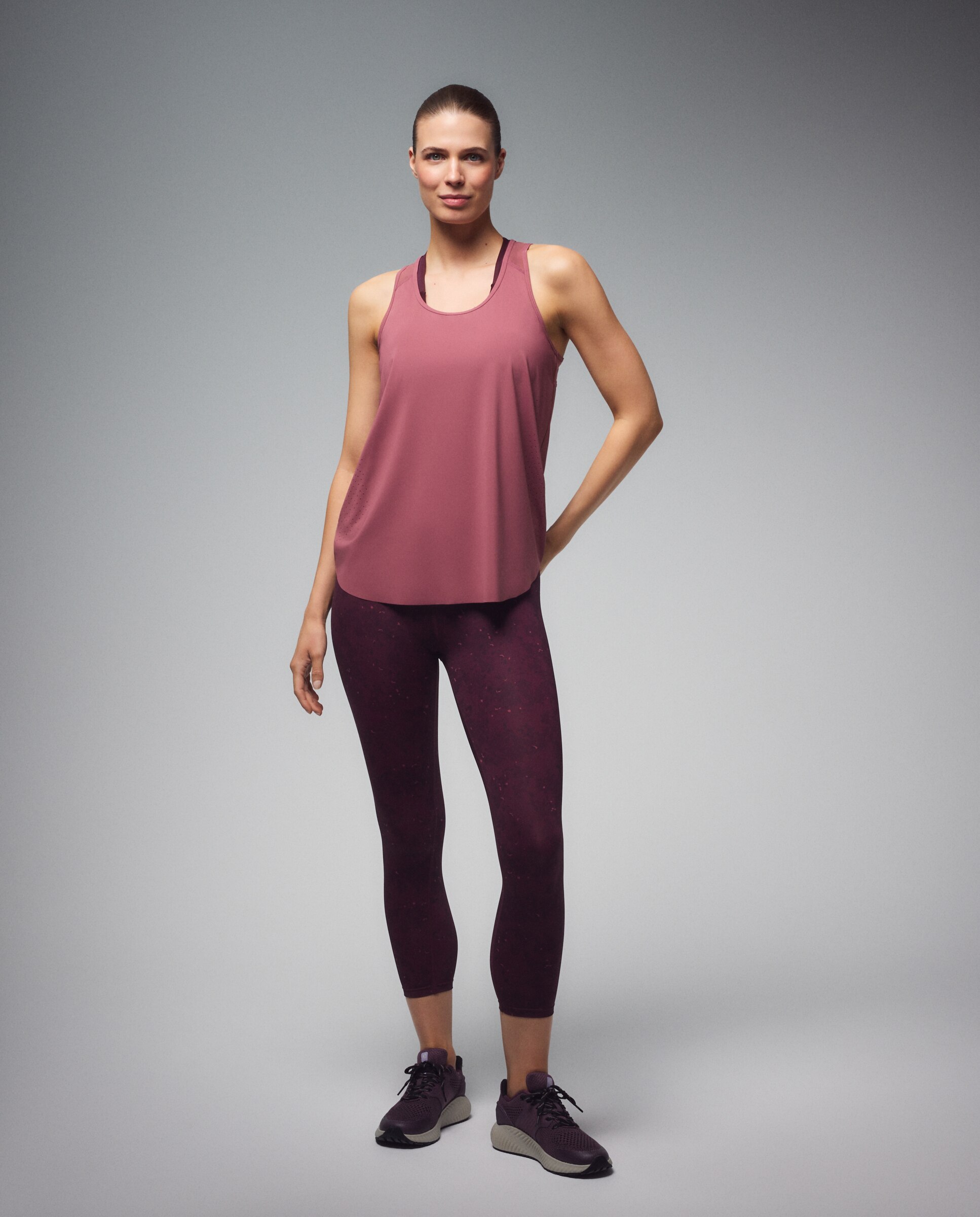 Camiseta sin mangas de training de mujer Boomerang - 230 Rosa oscuro 230 Rosa oscuro-2