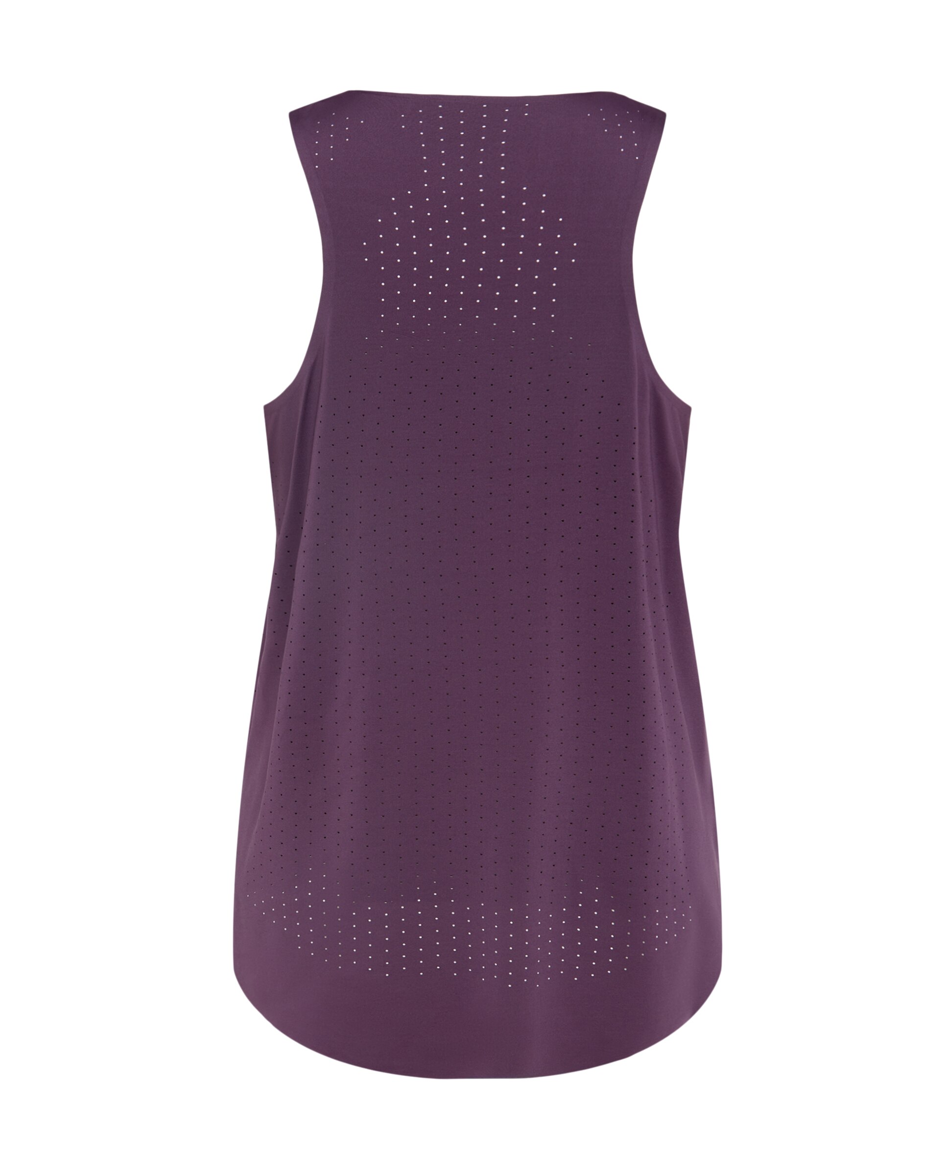 Camiseta sin mangas microperforada de training de mujer Boomerang - 291 Berenjena 291 Berenjena-5
