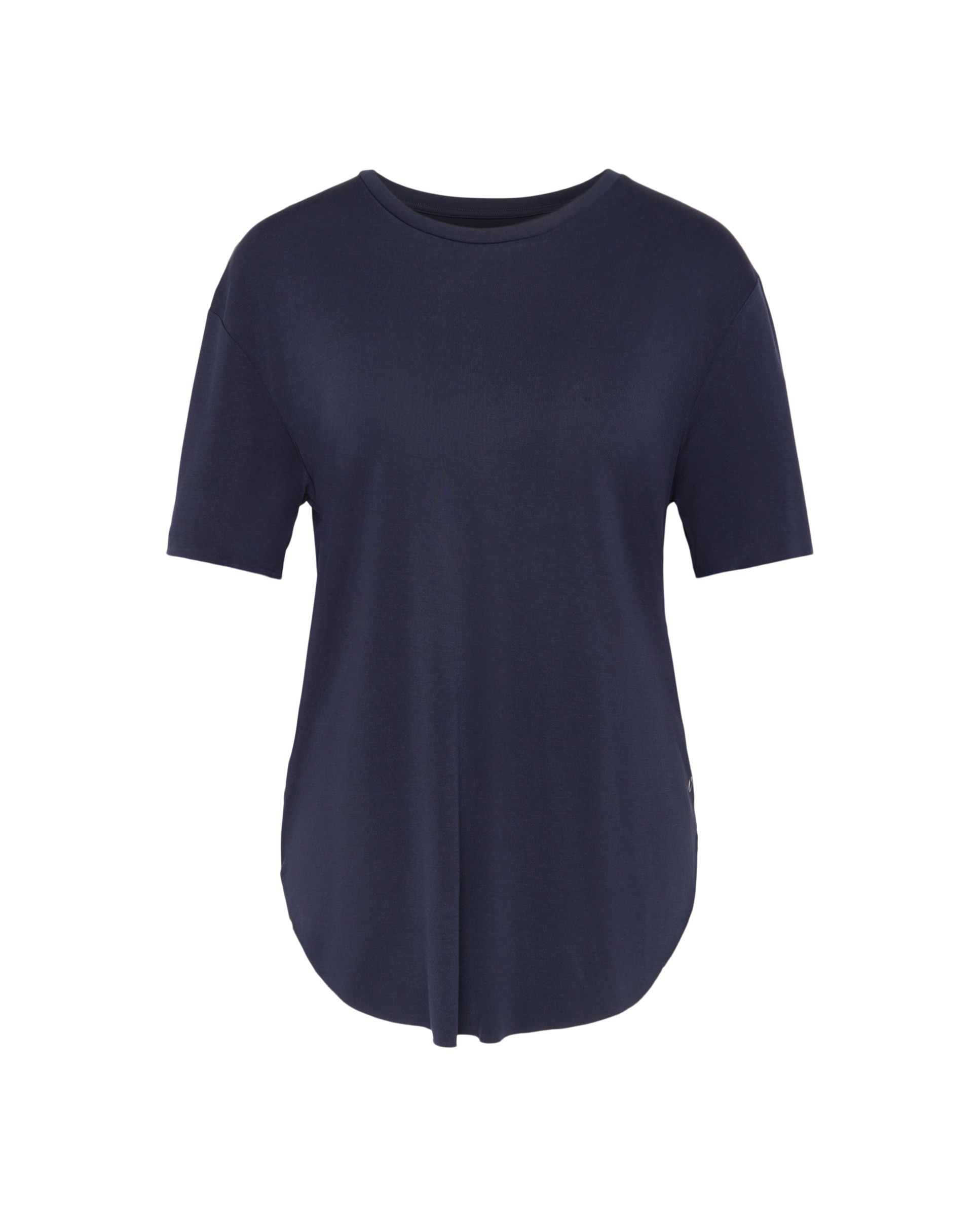 Camiseta de modal de manga corta de training de mujer Boomerang - Azul marino Azul marino-4