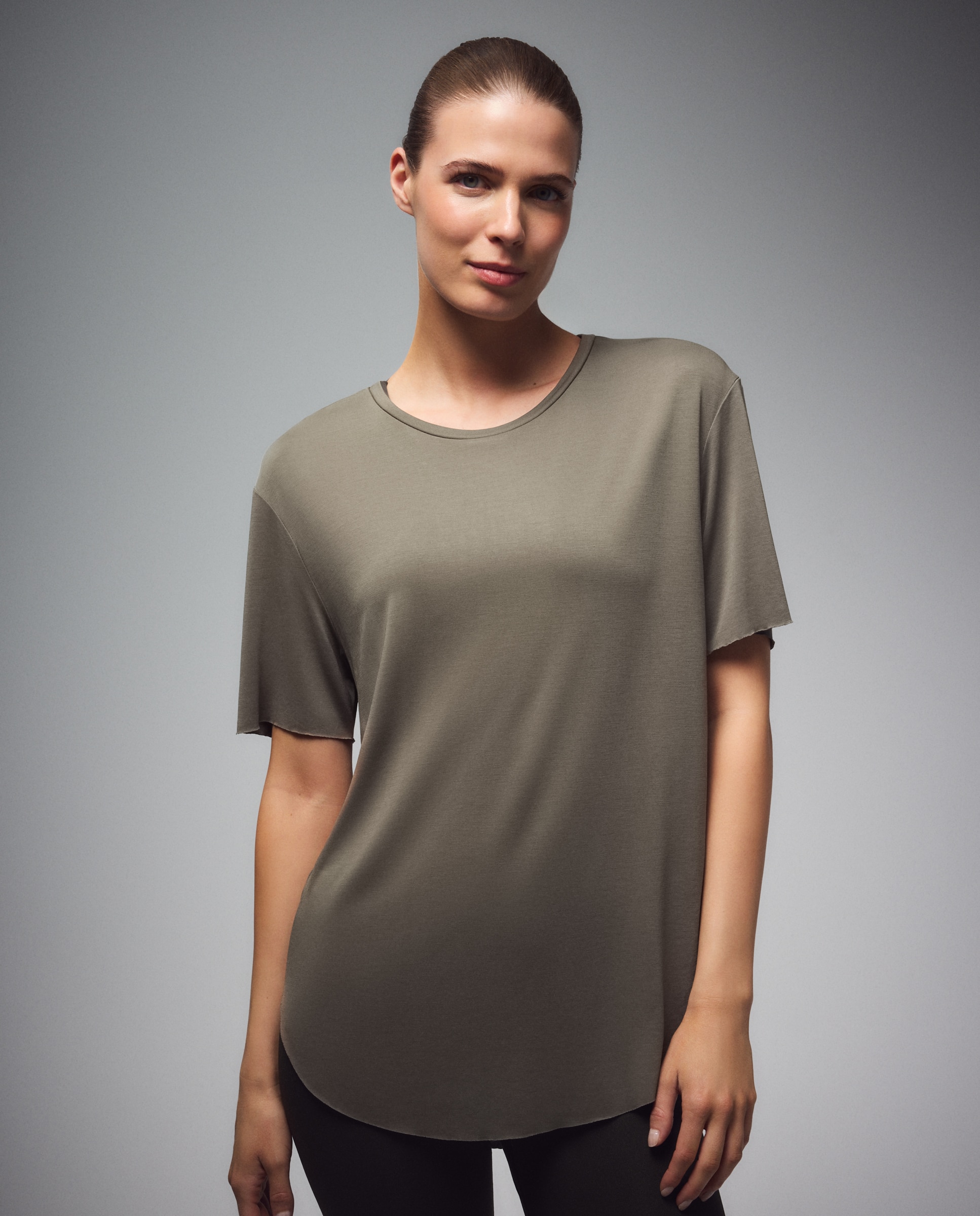 Imagem 0 de T-shirt de Training de Mulher em Modal com Manga Curta