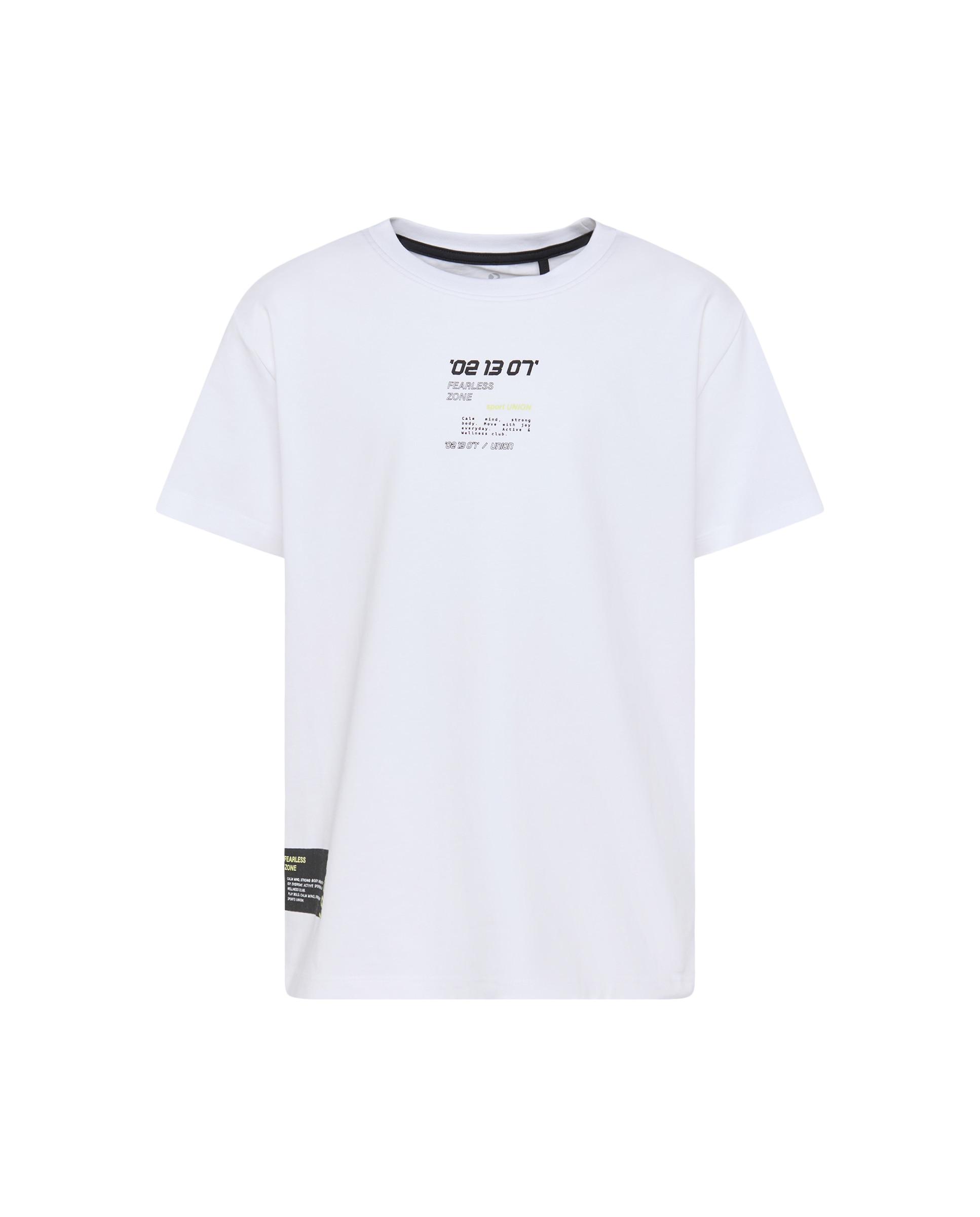 Imagen 4 de Camiseta de manga corta Sportcasual de niño Boomerang - Blanco Blanco