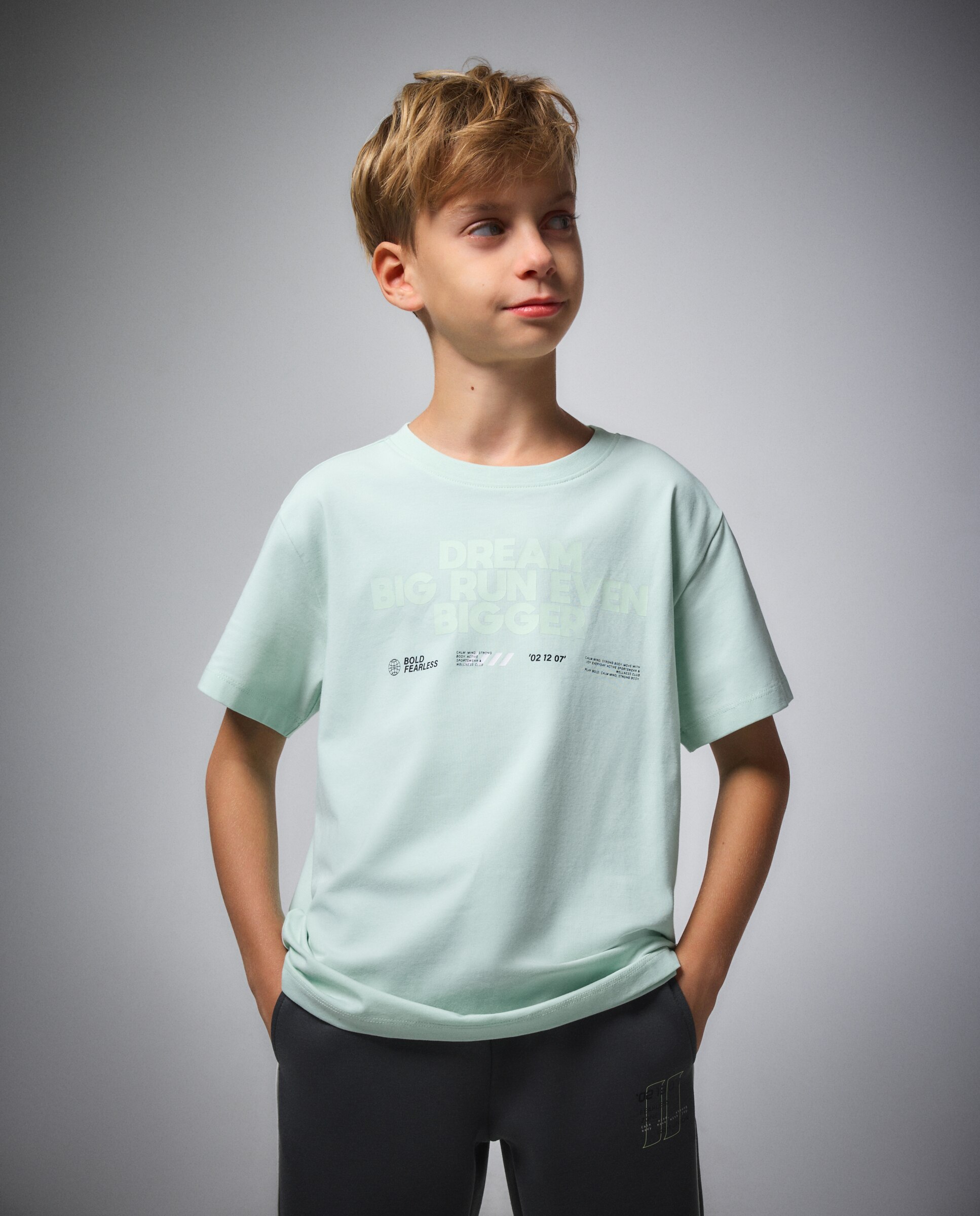 T-shirt de Manga Curta Sportcasual de Menino Kiwi-1
