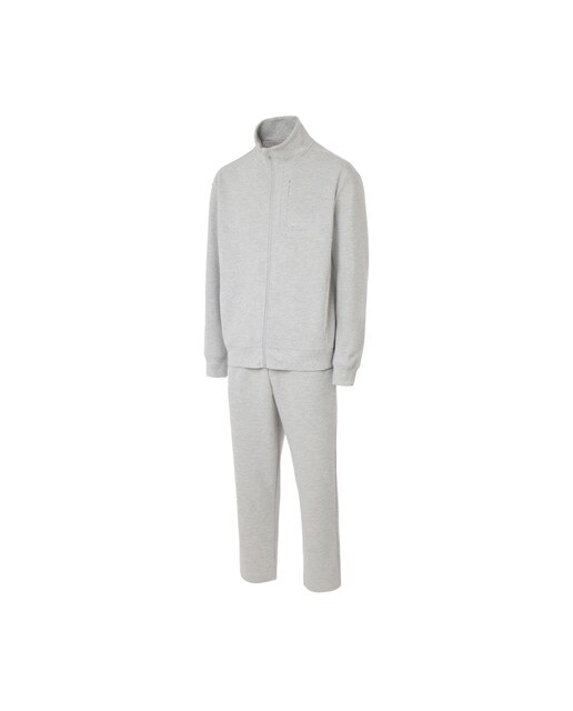 Fato de Treino Sportcasual de Homem Cinzento-claro-4