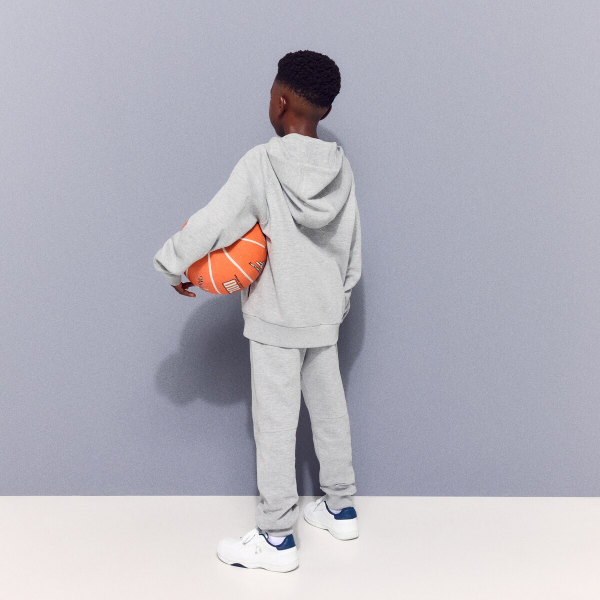 Fato de Treino Sportcasual de Menino Cinzento-3